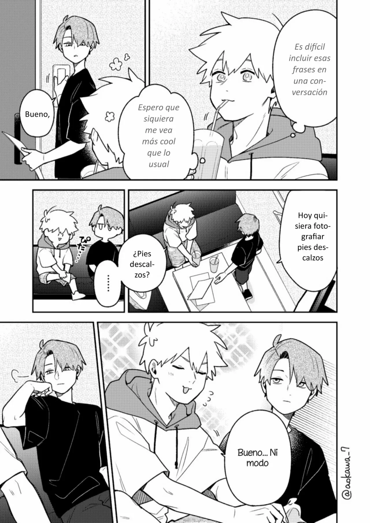 Gōkon ni ittara onna ga inakatta hanashi Capítulo 29 - Page 9