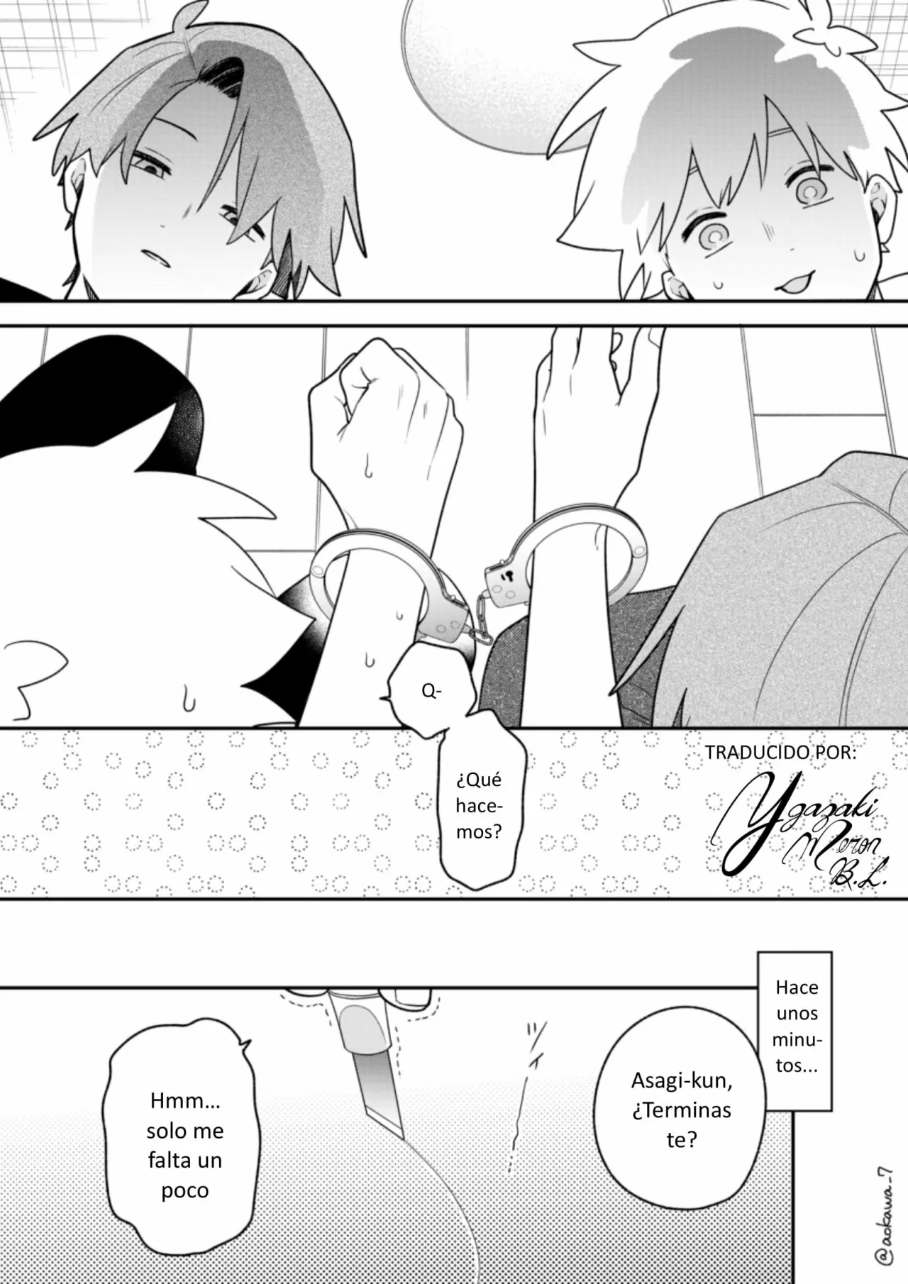 Gōkon ni ittara onna ga inakatta hanashi Capítulo 30 - Page 1