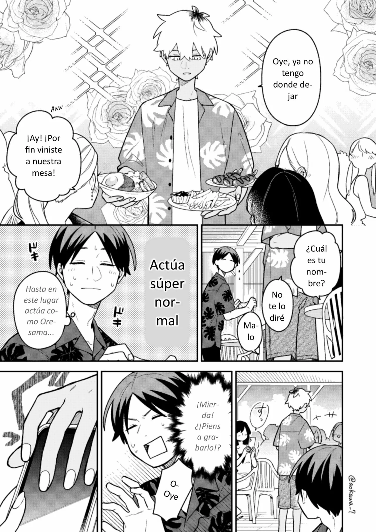 Gōkon ni ittara onna ga inakatta hanashi Capítulo 31 - Page 10