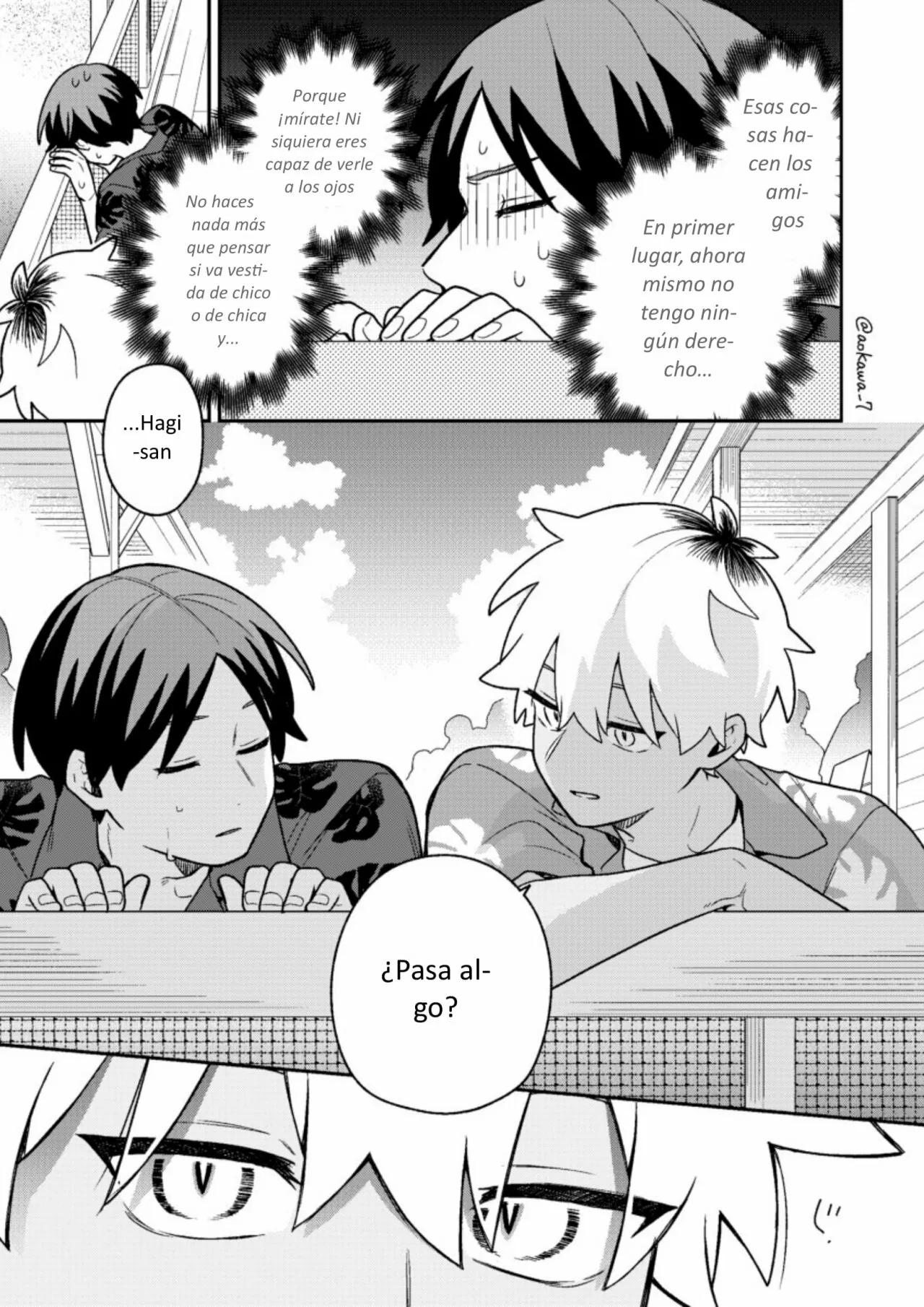 Gōkon ni ittara onna ga inakatta hanashi Capítulo 31 - Page 18