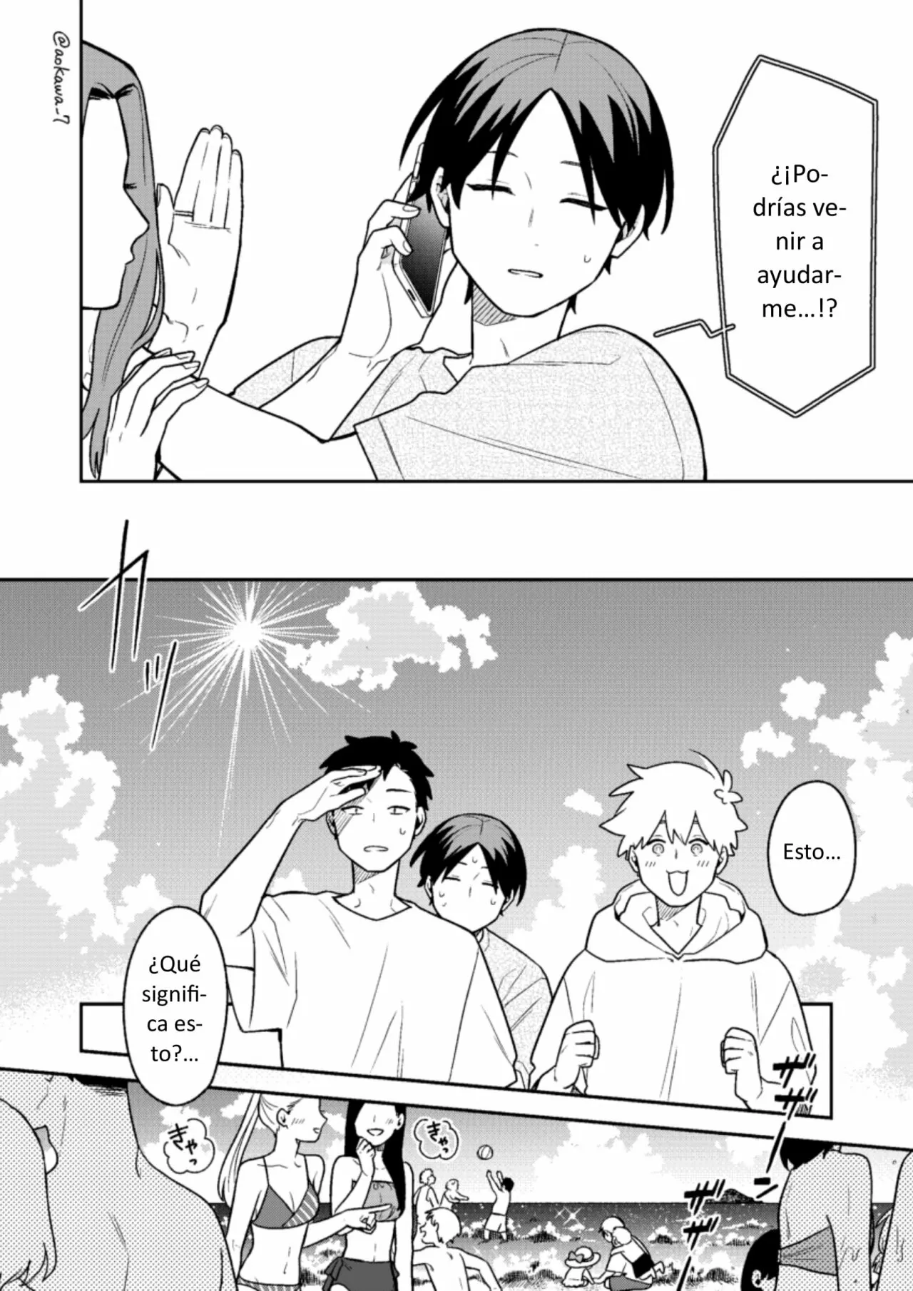 Gōkon ni ittara onna ga inakatta hanashi Capítulo 31 - Page 5