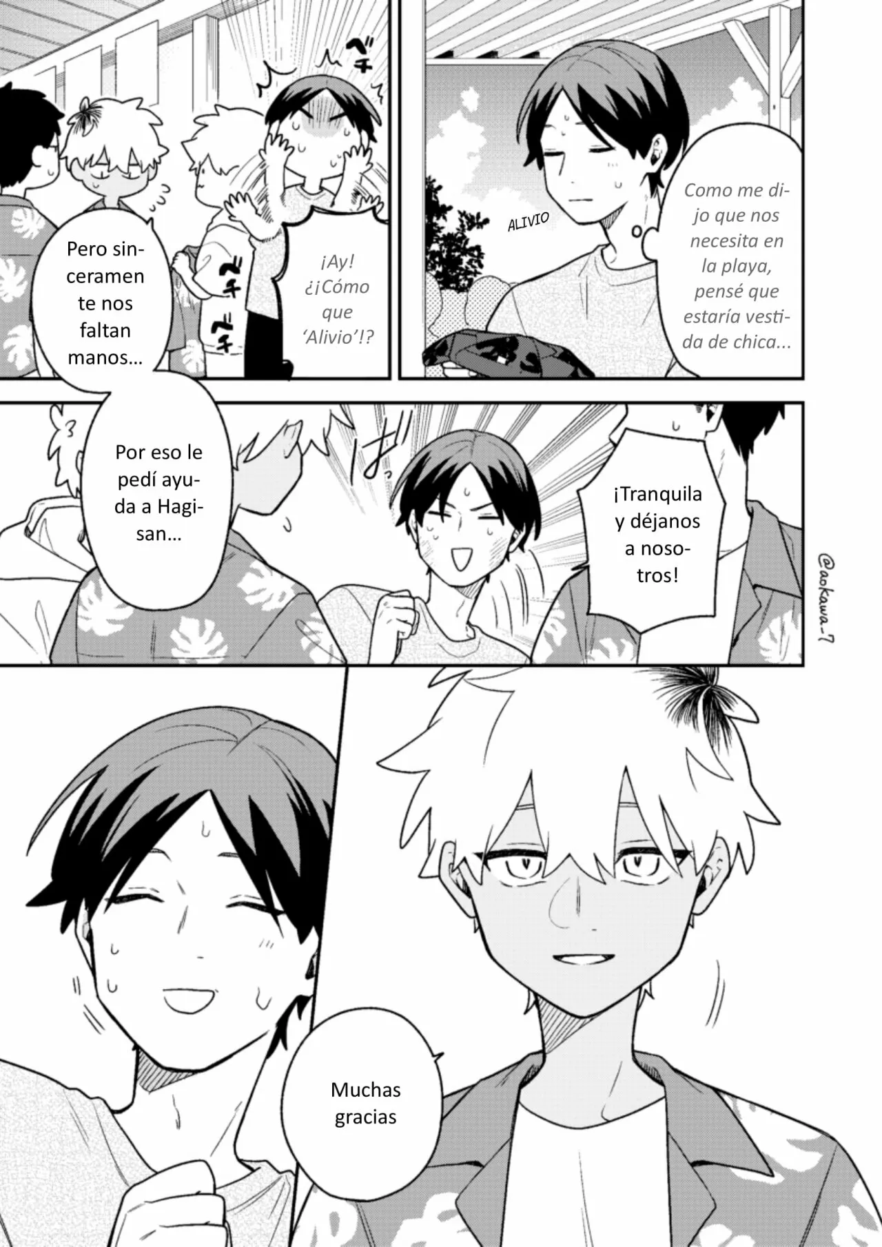 Gōkon ni ittara onna ga inakatta hanashi Capítulo 31 - Page 8