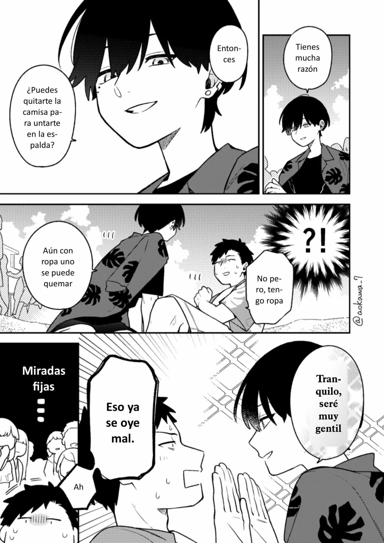 Gōkon ni ittara onna ga inakatta hanashi Capítulo 32 - Page 10