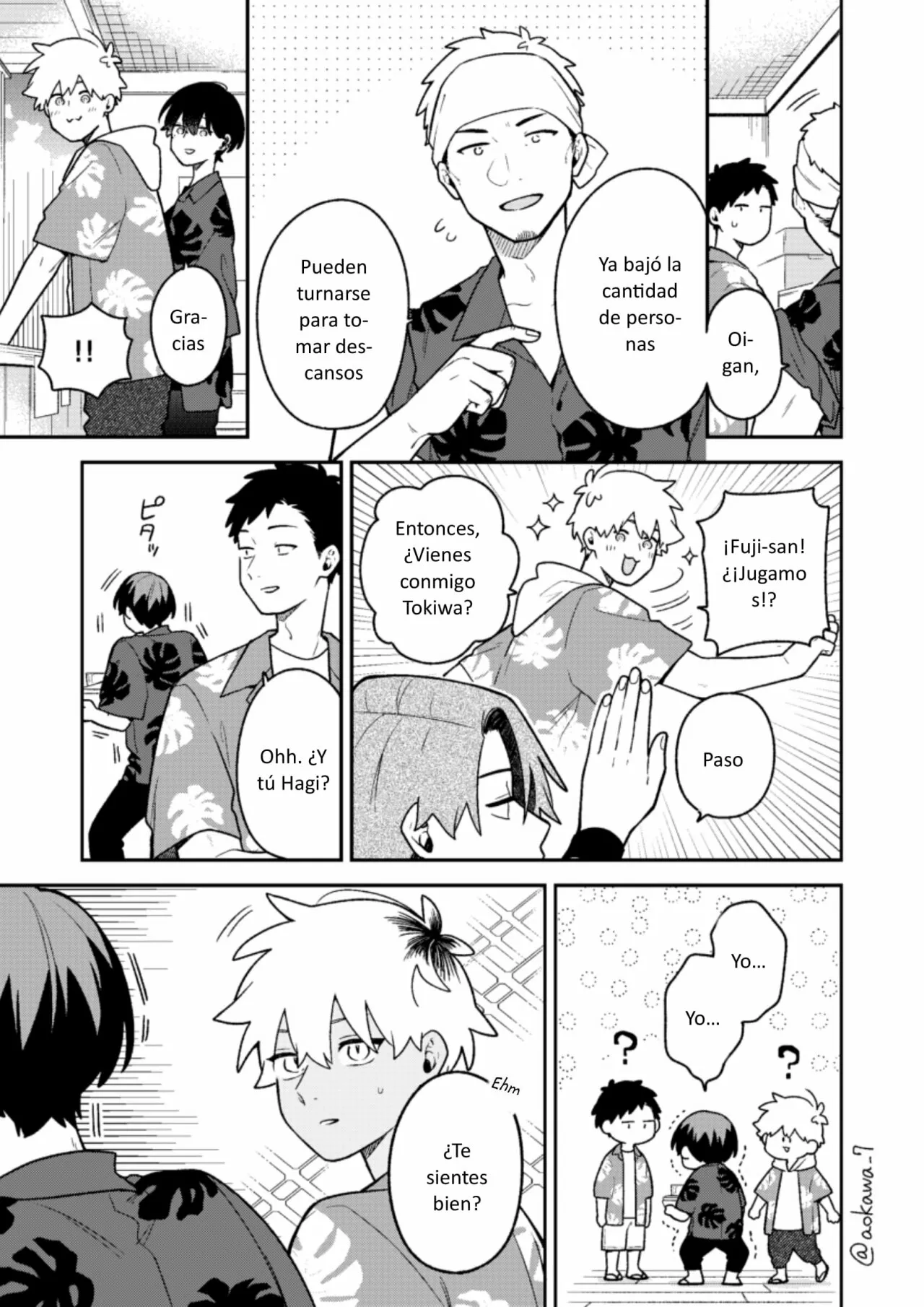 Gōkon ni ittara onna ga inakatta hanashi Capítulo 32 - Page 2