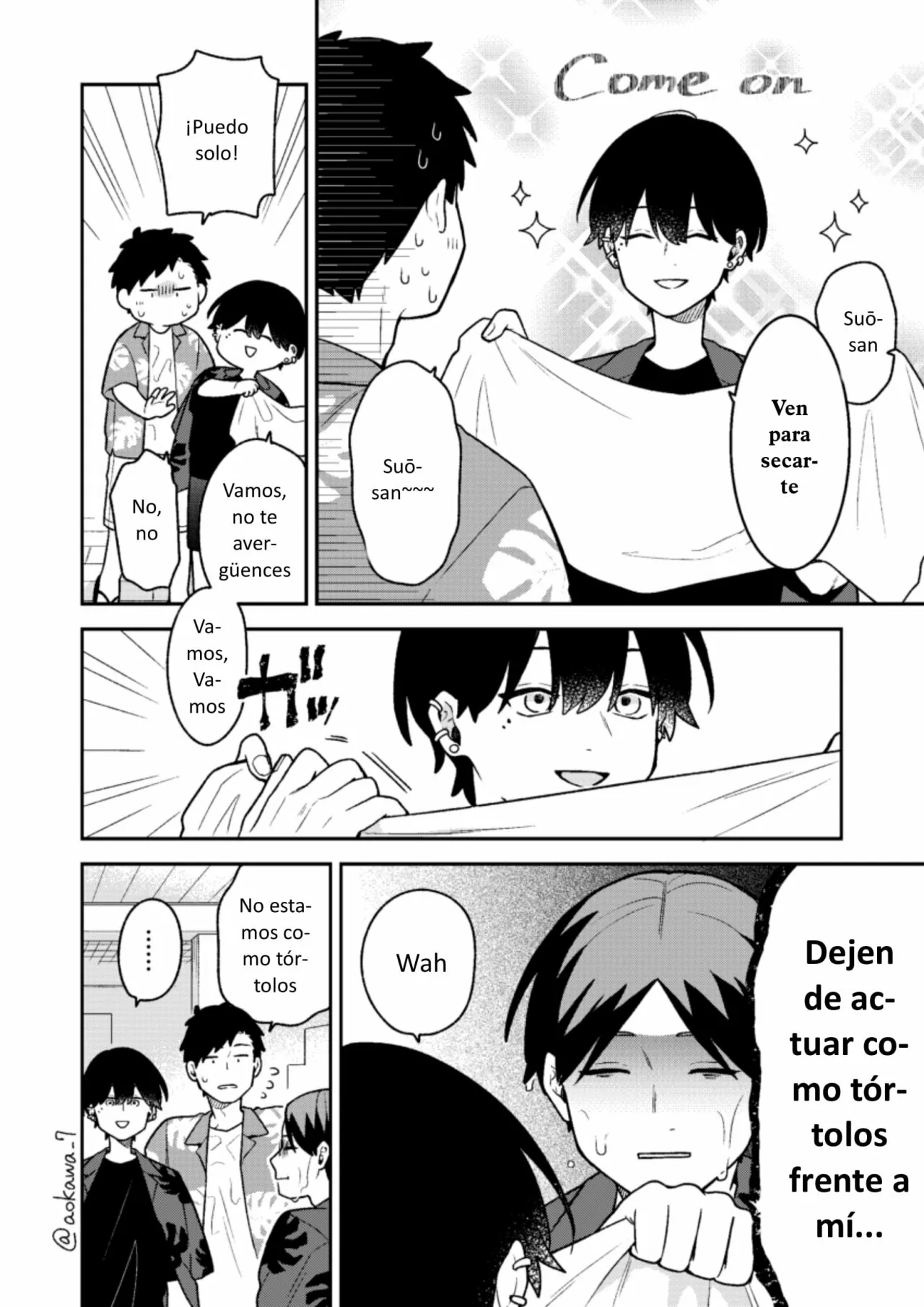 Gōkon ni ittara onna ga inakatta hanashi Capítulo 32 - Page 5