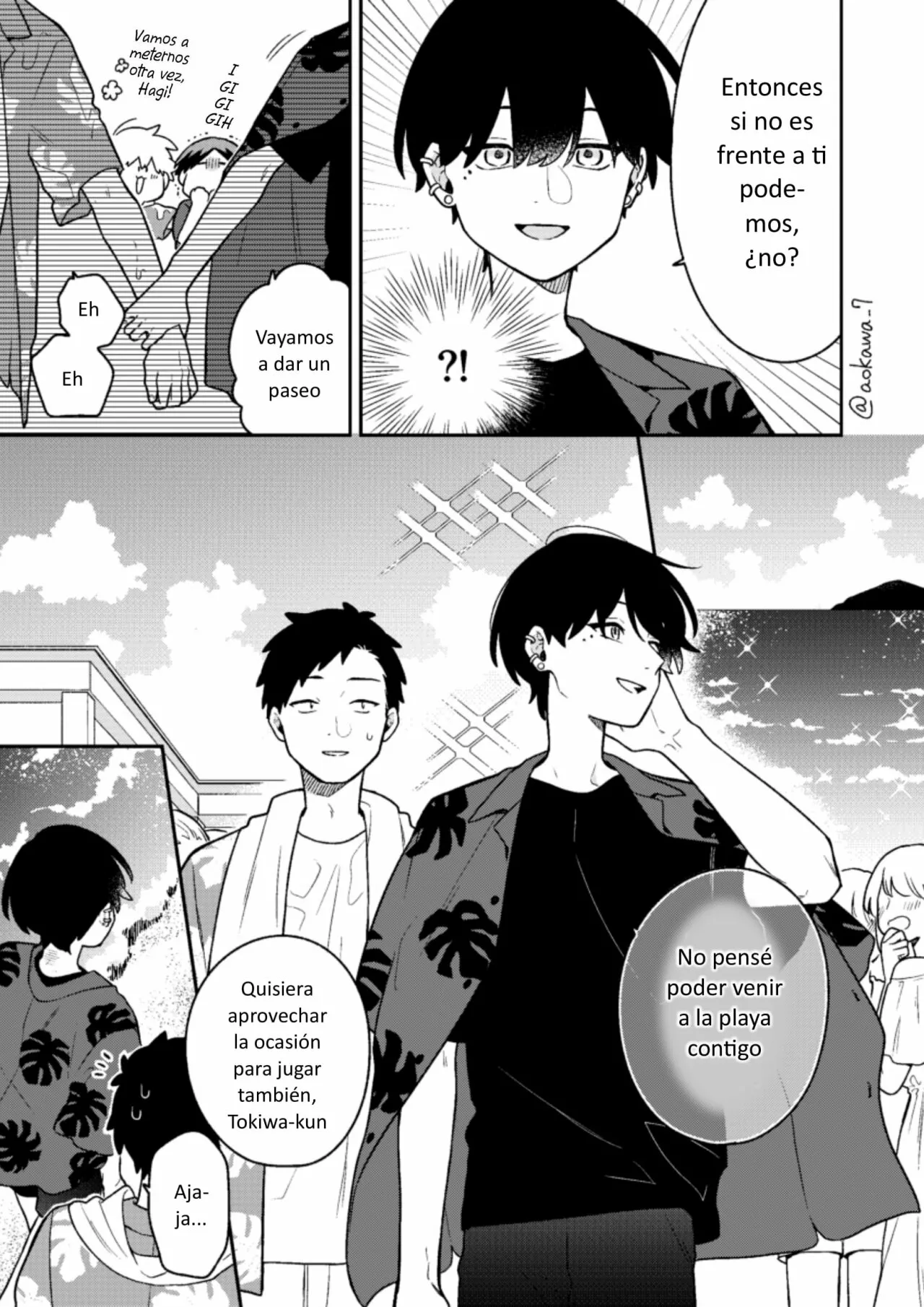 Gōkon ni ittara onna ga inakatta hanashi Capítulo 32 - Page 6