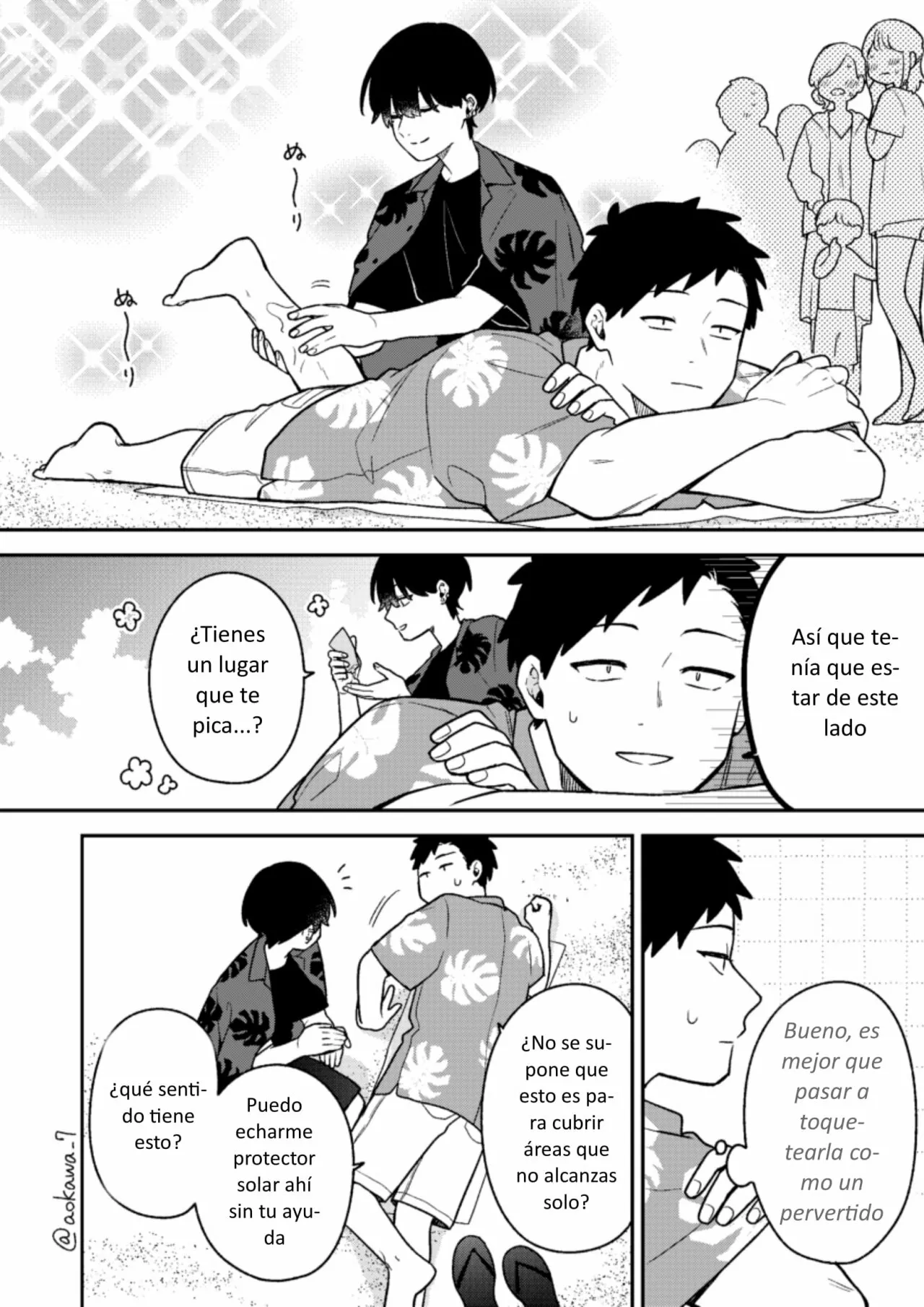 Gōkon ni ittara onna ga inakatta hanashi Capítulo 32 - Page 9