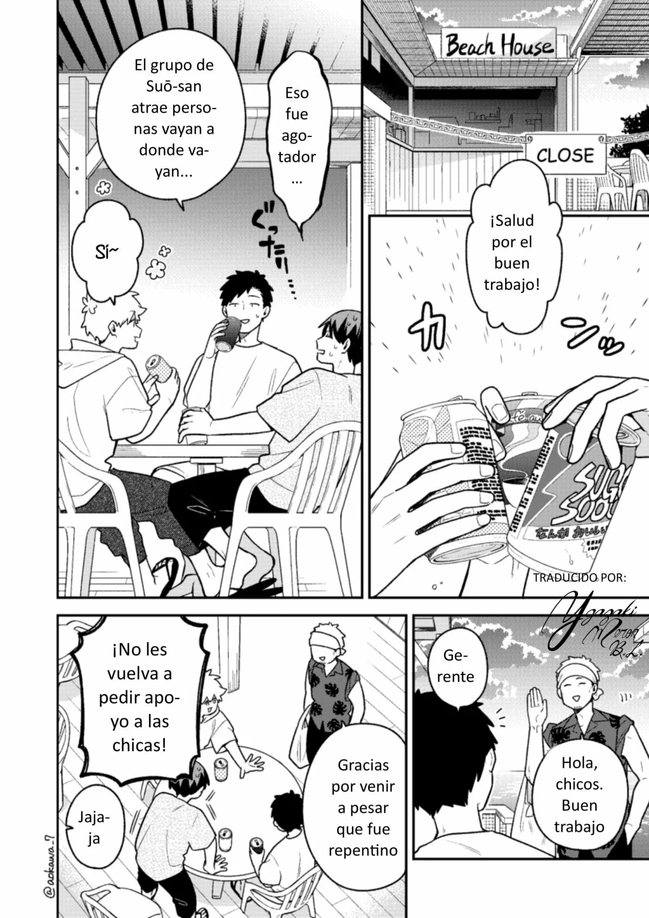 Gōkon ni ittara onna ga inakatta hanashi Capítulo 33 - Page 1