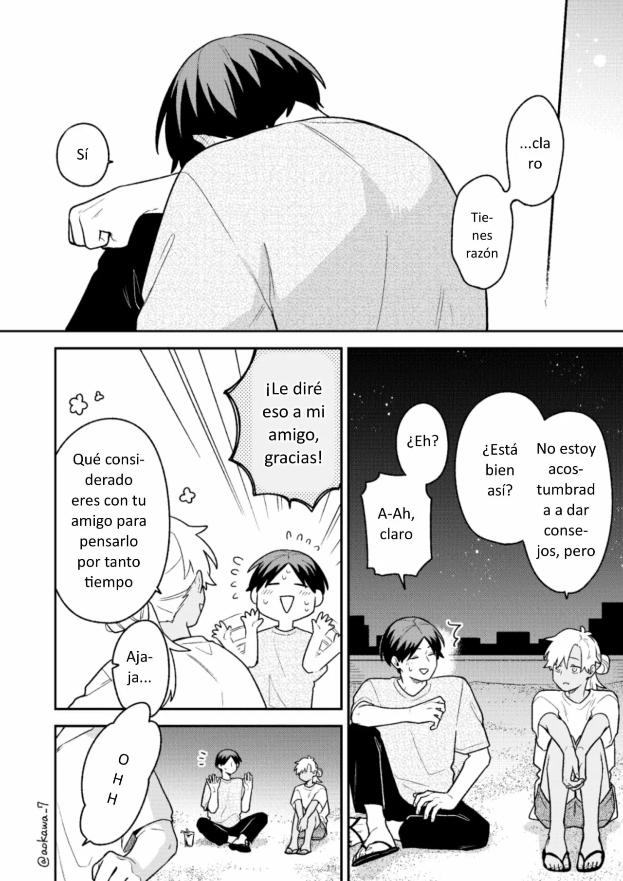 Gōkon ni ittara onna ga inakatta hanashi Capítulo 34 - Page 11