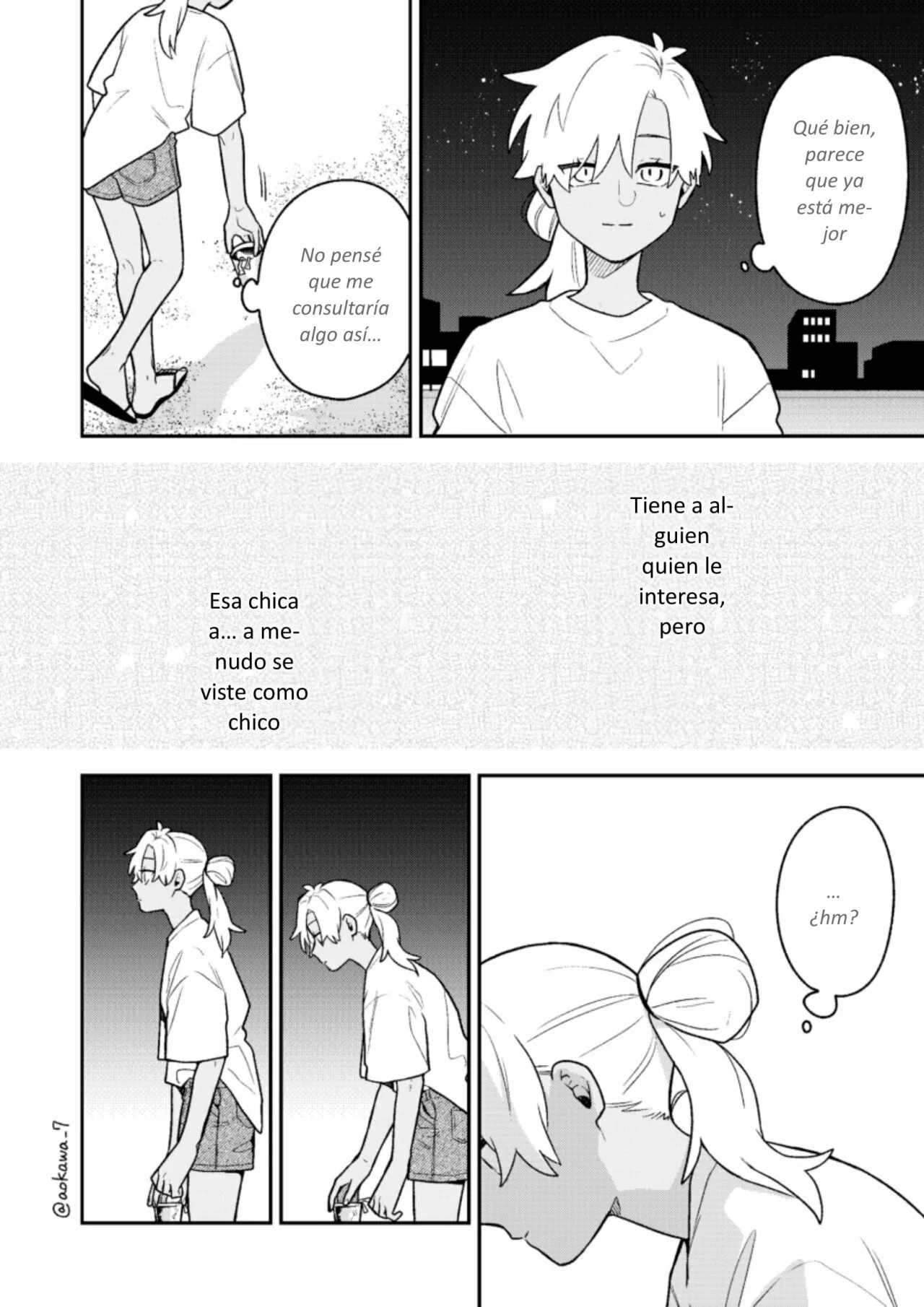 Gōkon ni ittara onna ga inakatta hanashi Capítulo 34 - Page 15