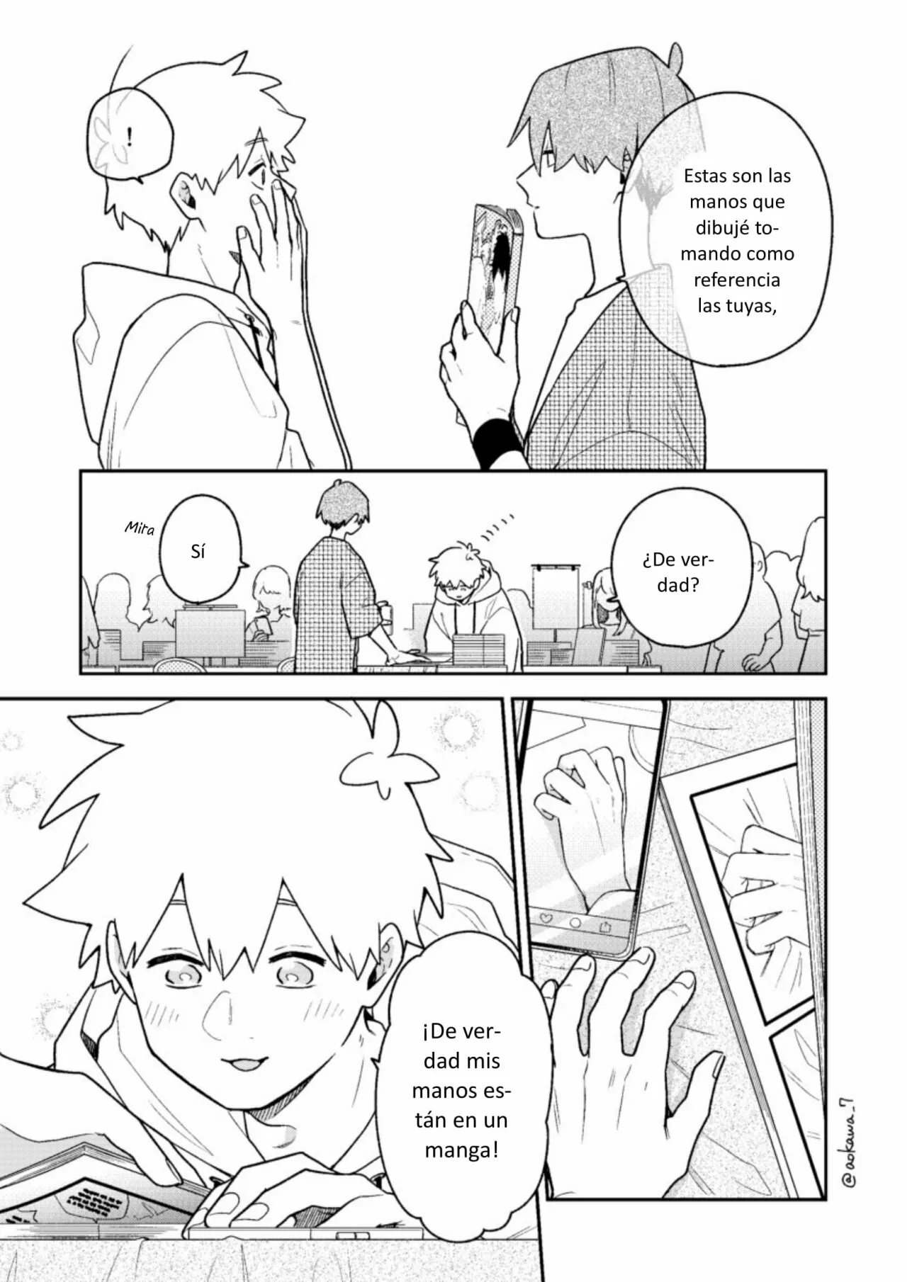 Gōkon ni ittara onna ga inakatta hanashi Capítulo 35 - Page 6