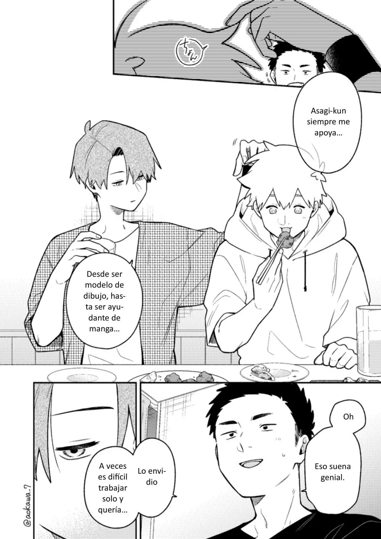 Gōkon ni ittara onna ga inakatta hanashi Capítulo 36 - Page 11