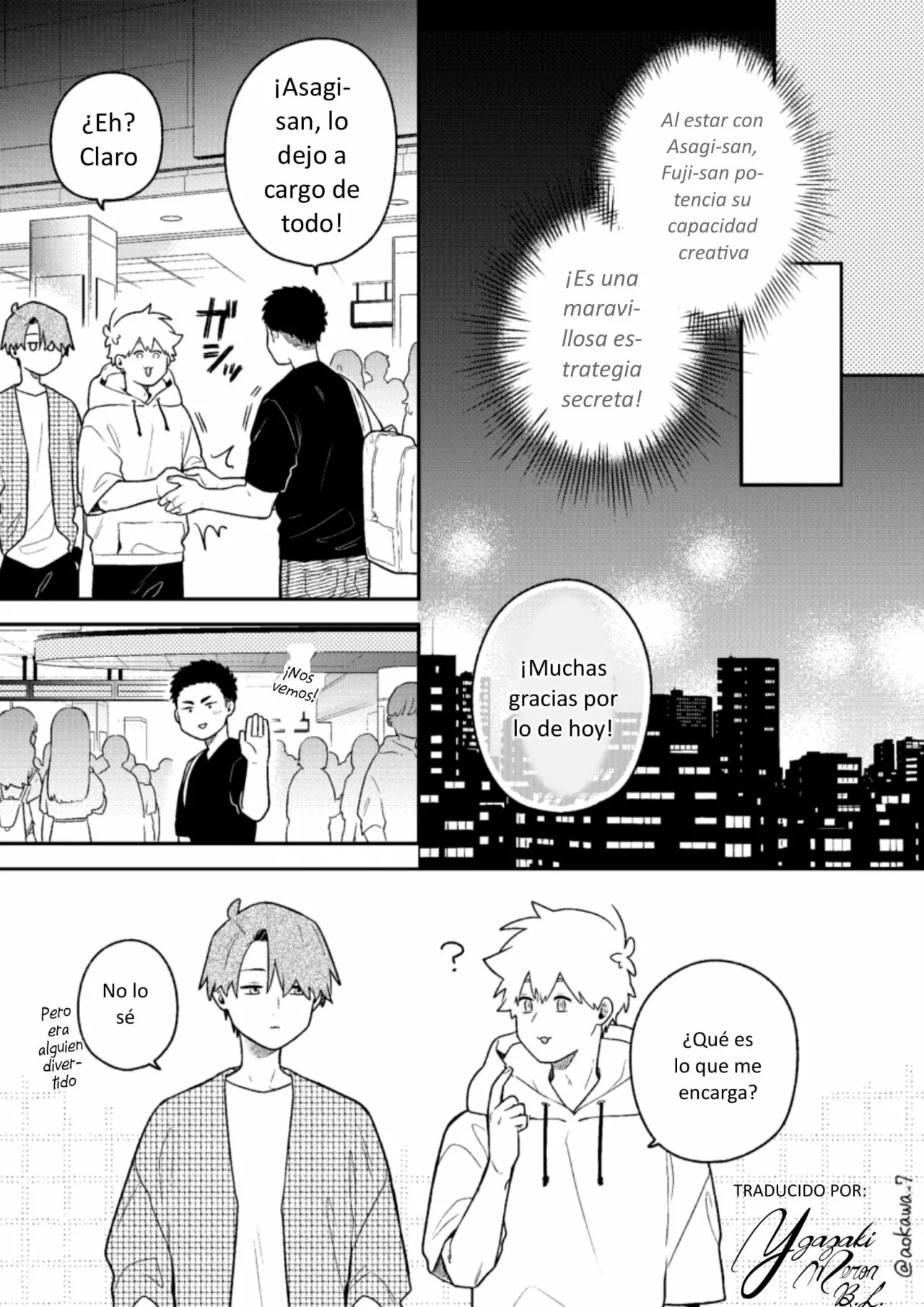 Gōkon ni ittara onna ga inakatta hanashi Capítulo 36 - Page 14