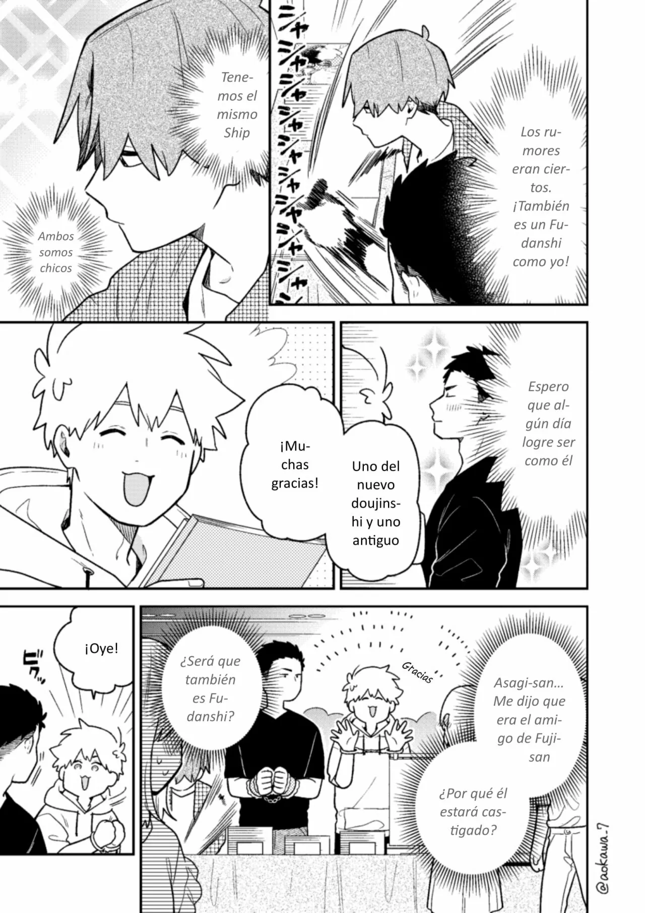 Gōkon ni ittara onna ga inakatta hanashi Capítulo 36 - Page 4