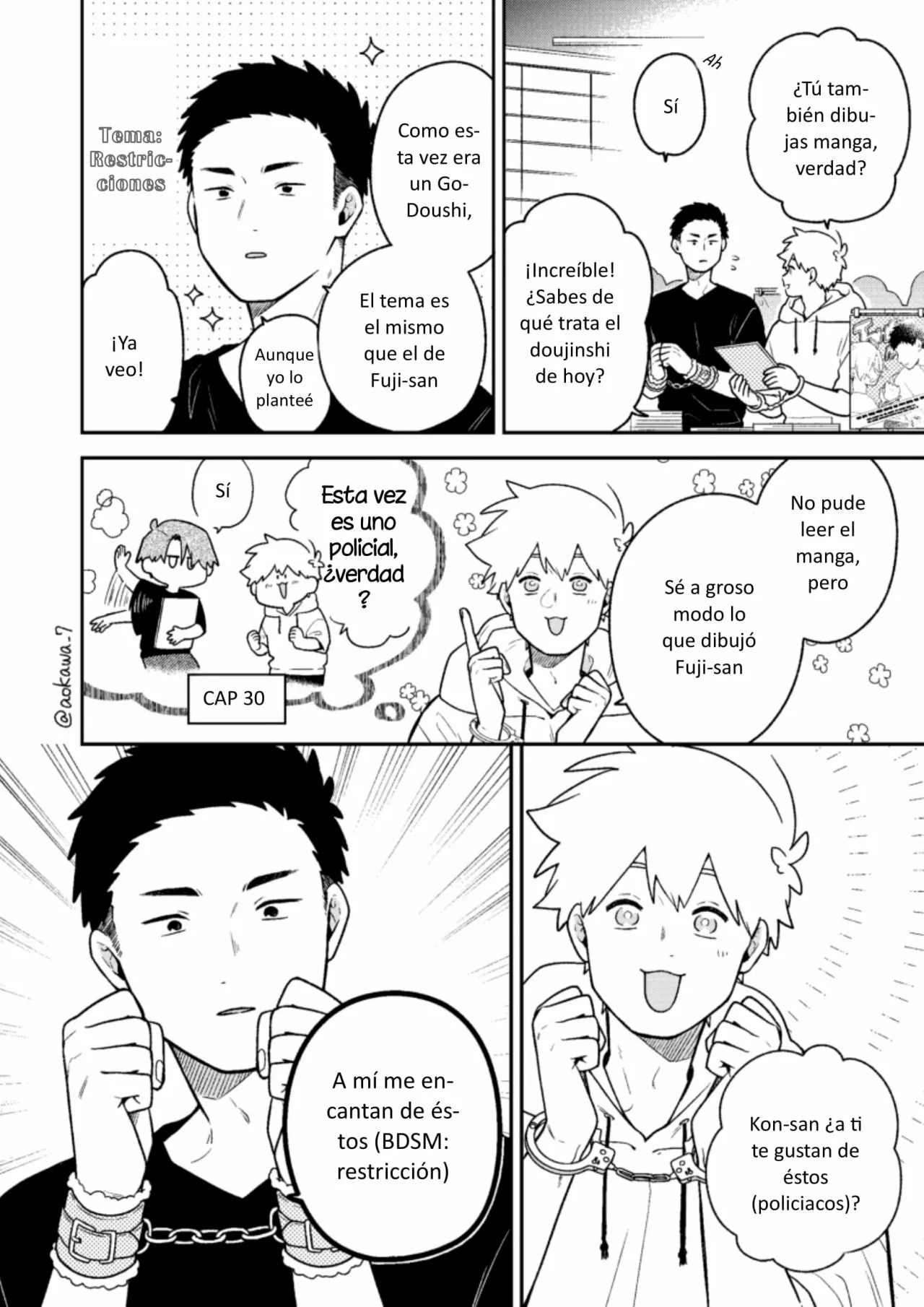 Gōkon ni ittara onna ga inakatta hanashi Capítulo 36 - Page 5