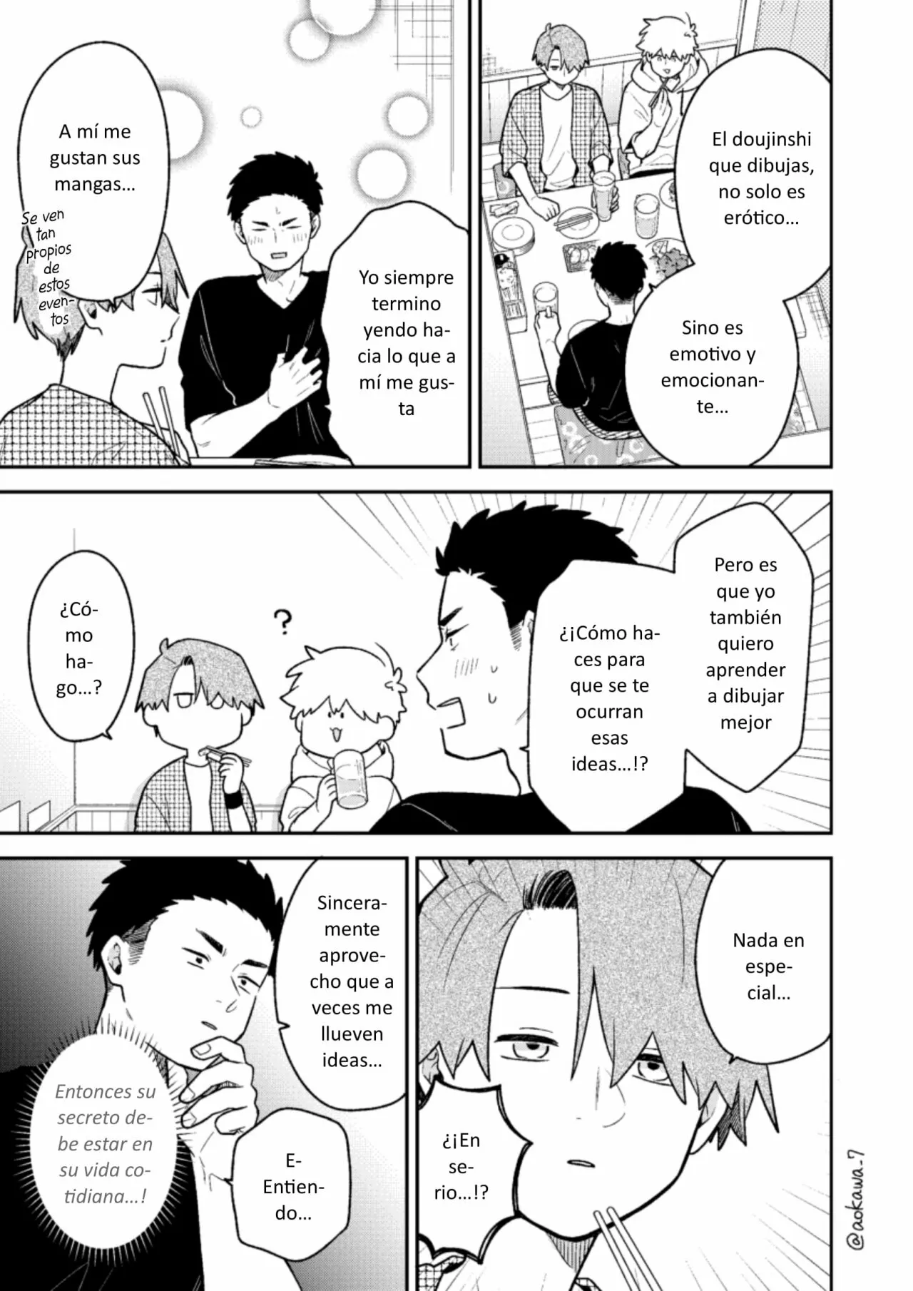 Gōkon ni ittara onna ga inakatta hanashi Capítulo 36 - Page 8