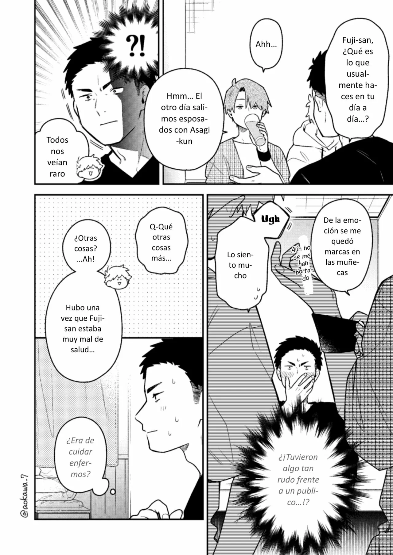 Gōkon ni ittara onna ga inakatta hanashi Capítulo 36 - Page 9