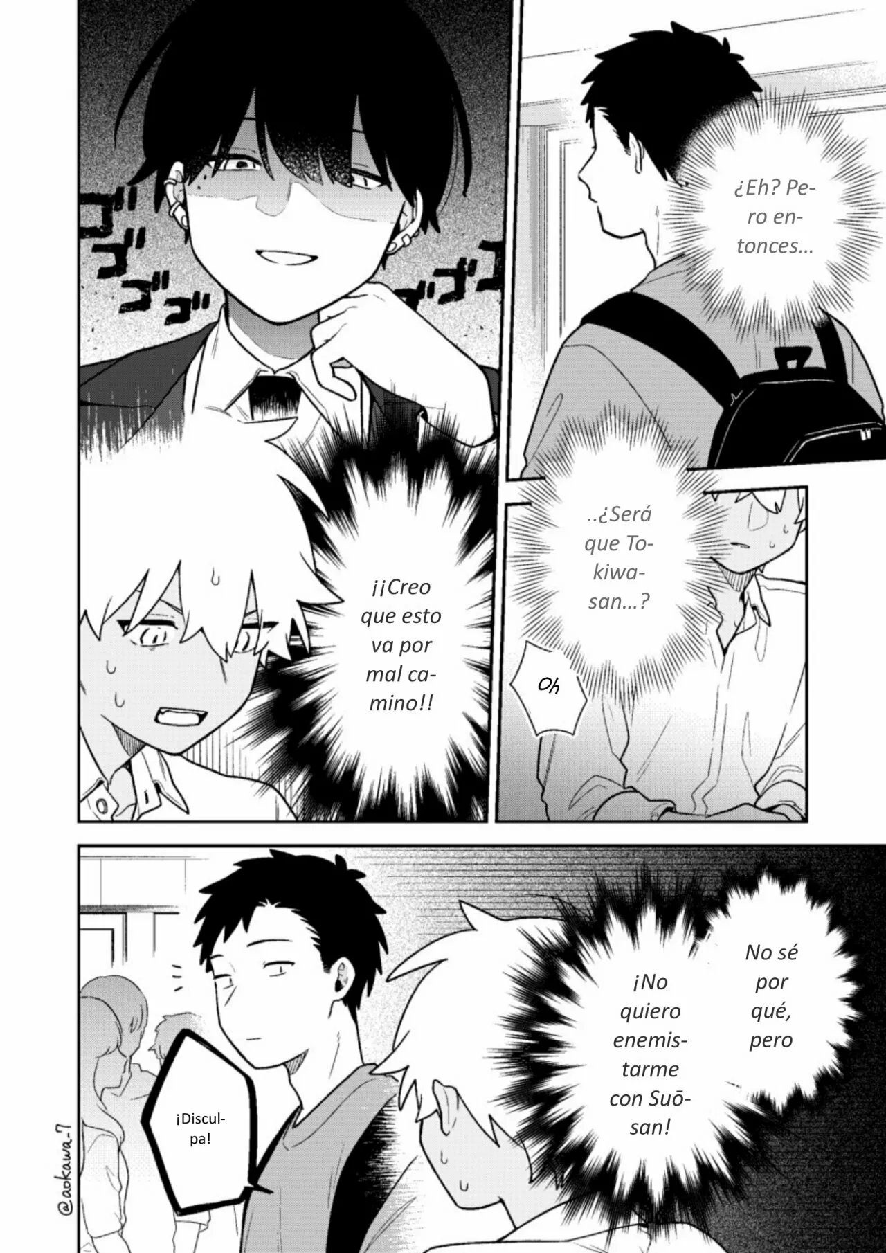 Gōkon ni ittara onna ga inakatta hanashi Capítulo 37 - Page 11