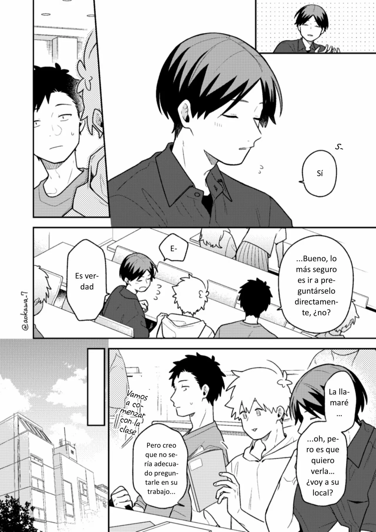 Gōkon ni ittara onna ga inakatta hanashi Capítulo 37 - Page 3