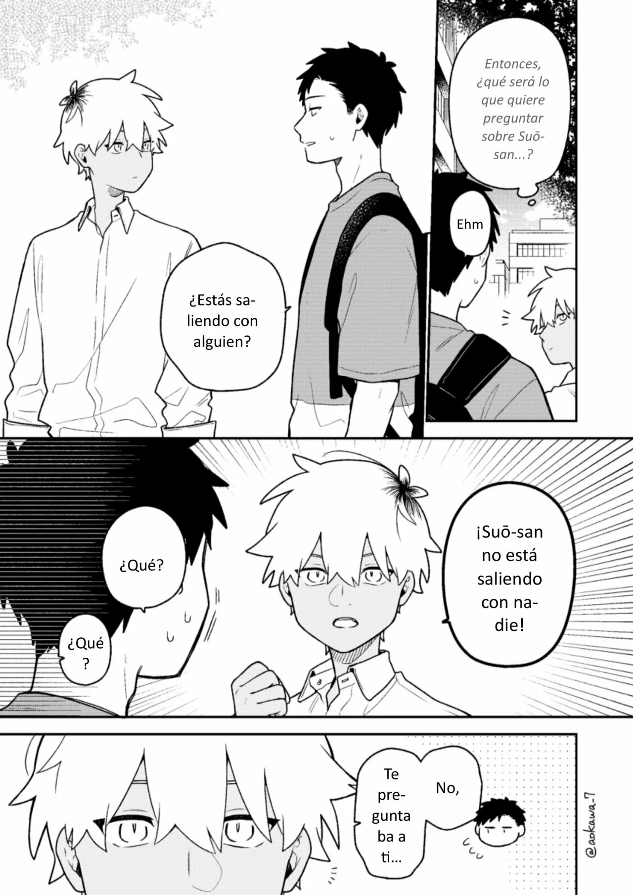 Gōkon ni ittara onna ga inakatta hanashi Capítulo 37 - Page 8