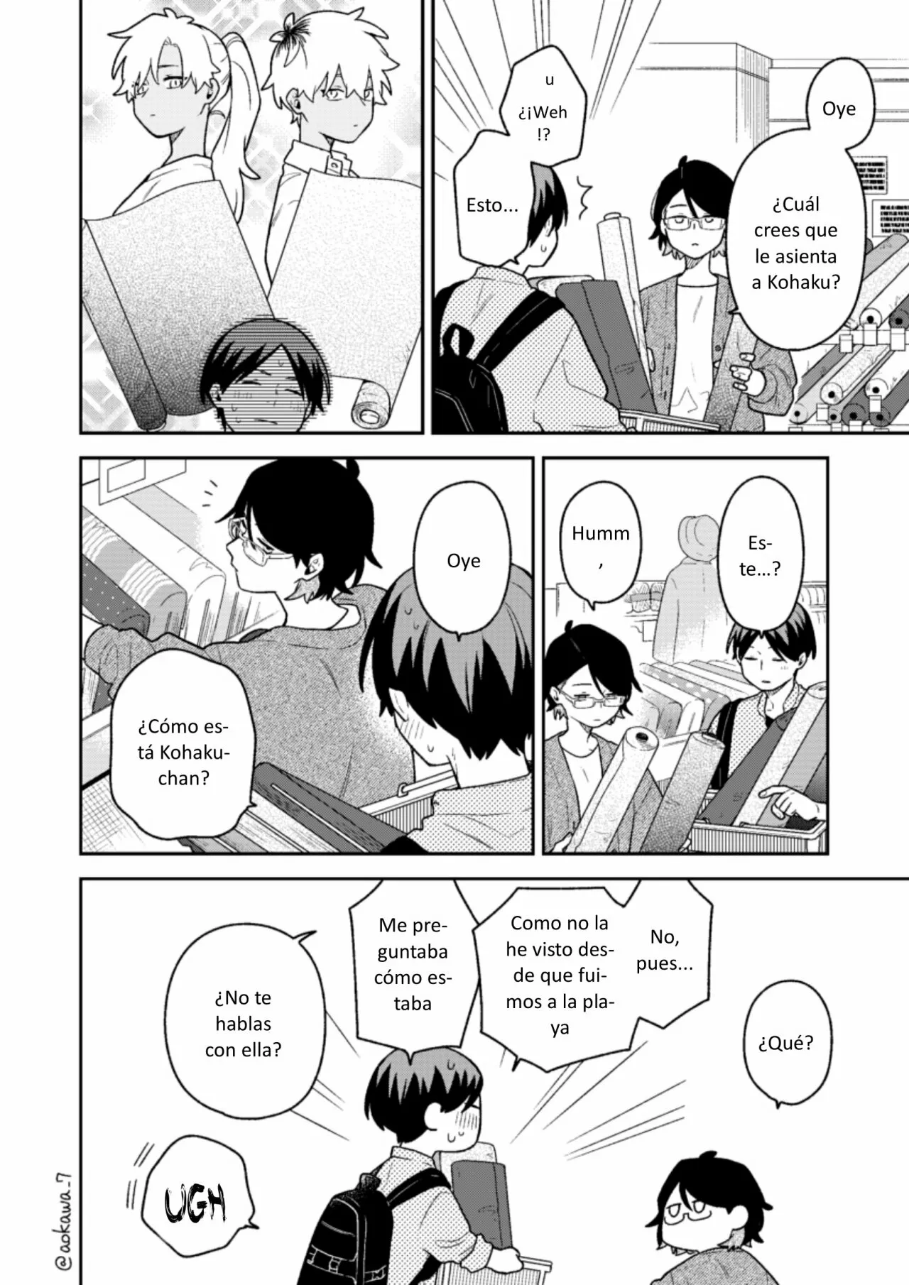 Gōkon ni ittara onna ga inakatta hanashi Capítulo 38 - Page 7