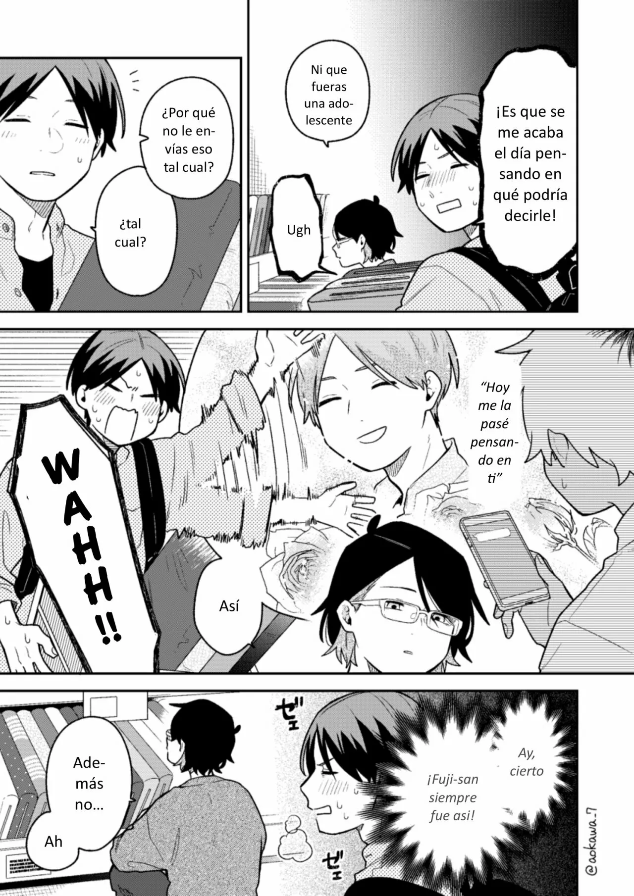 Gōkon ni ittara onna ga inakatta hanashi Capítulo 38 - Page 8