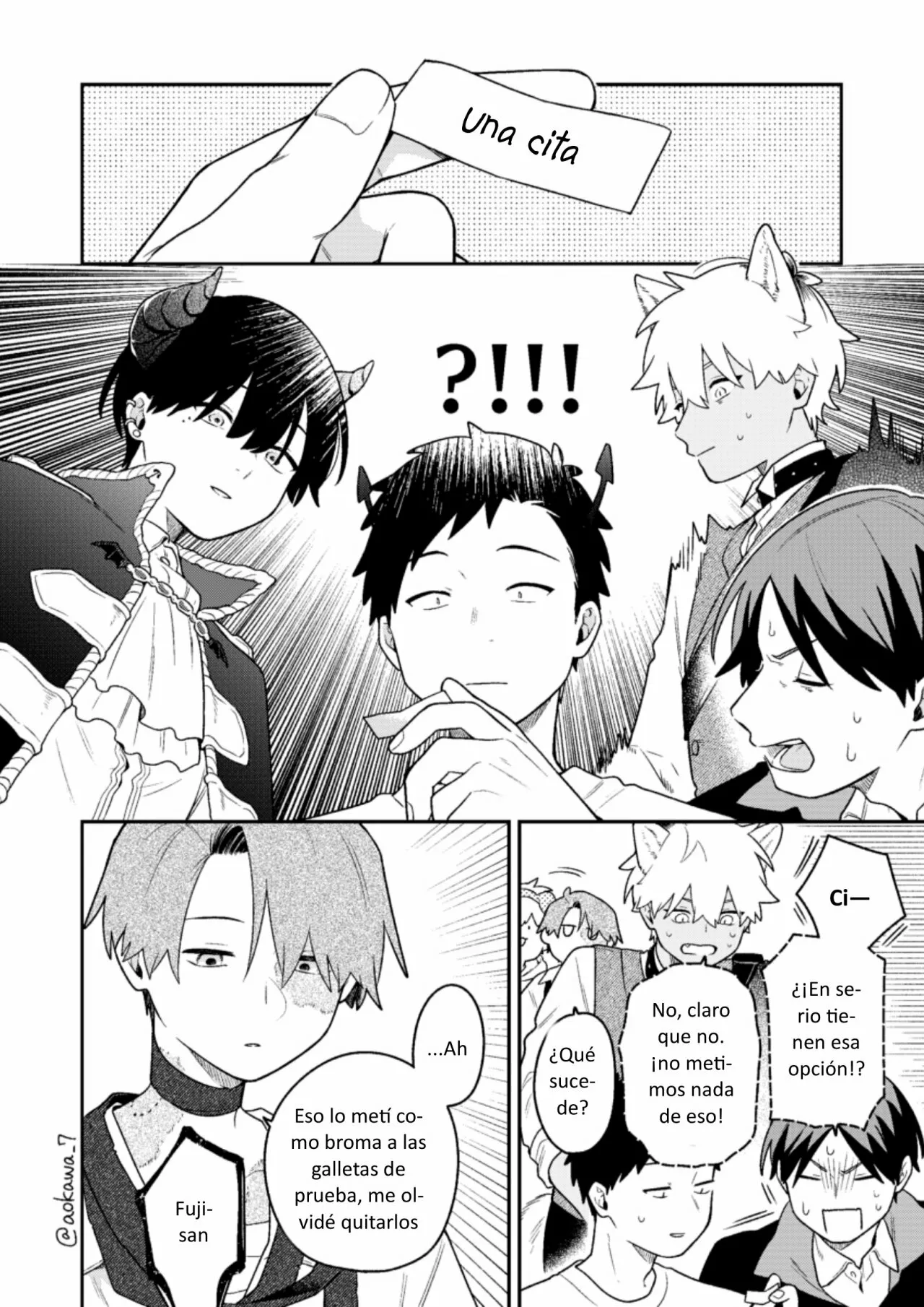 Gōkon ni ittara onna ga inakatta hanashi Capítulo 39 - Page 8