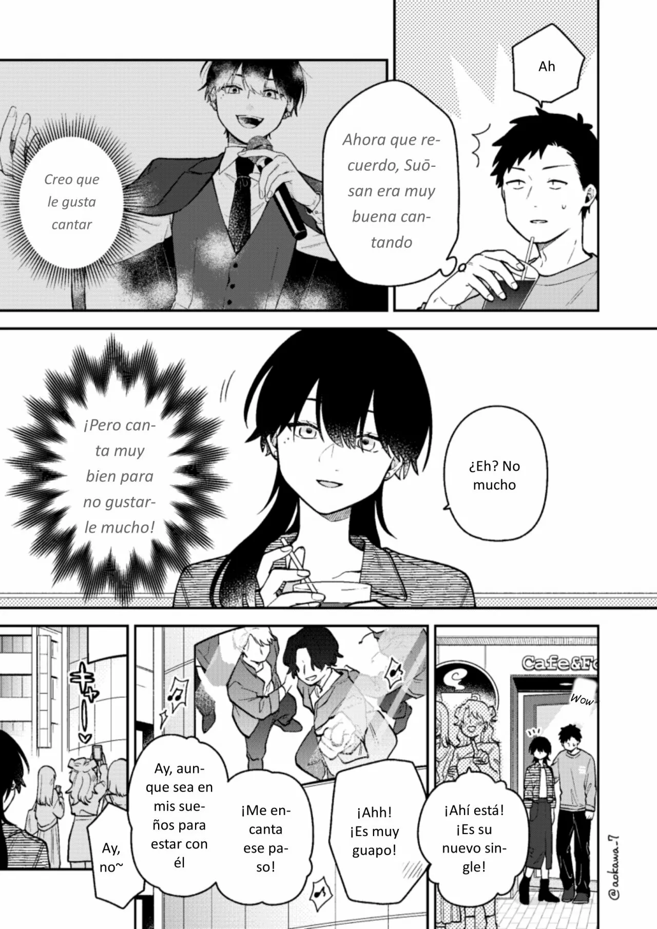 Gōkon ni ittara onna ga inakatta hanashi Capítulo 40 - Page 8