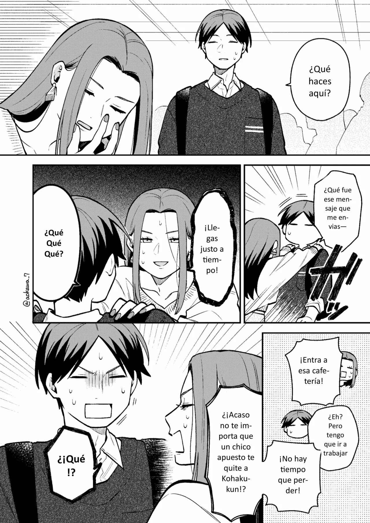 Gōkon ni ittara onna ga inakatta hanashi Capítulo 41 - Page 11