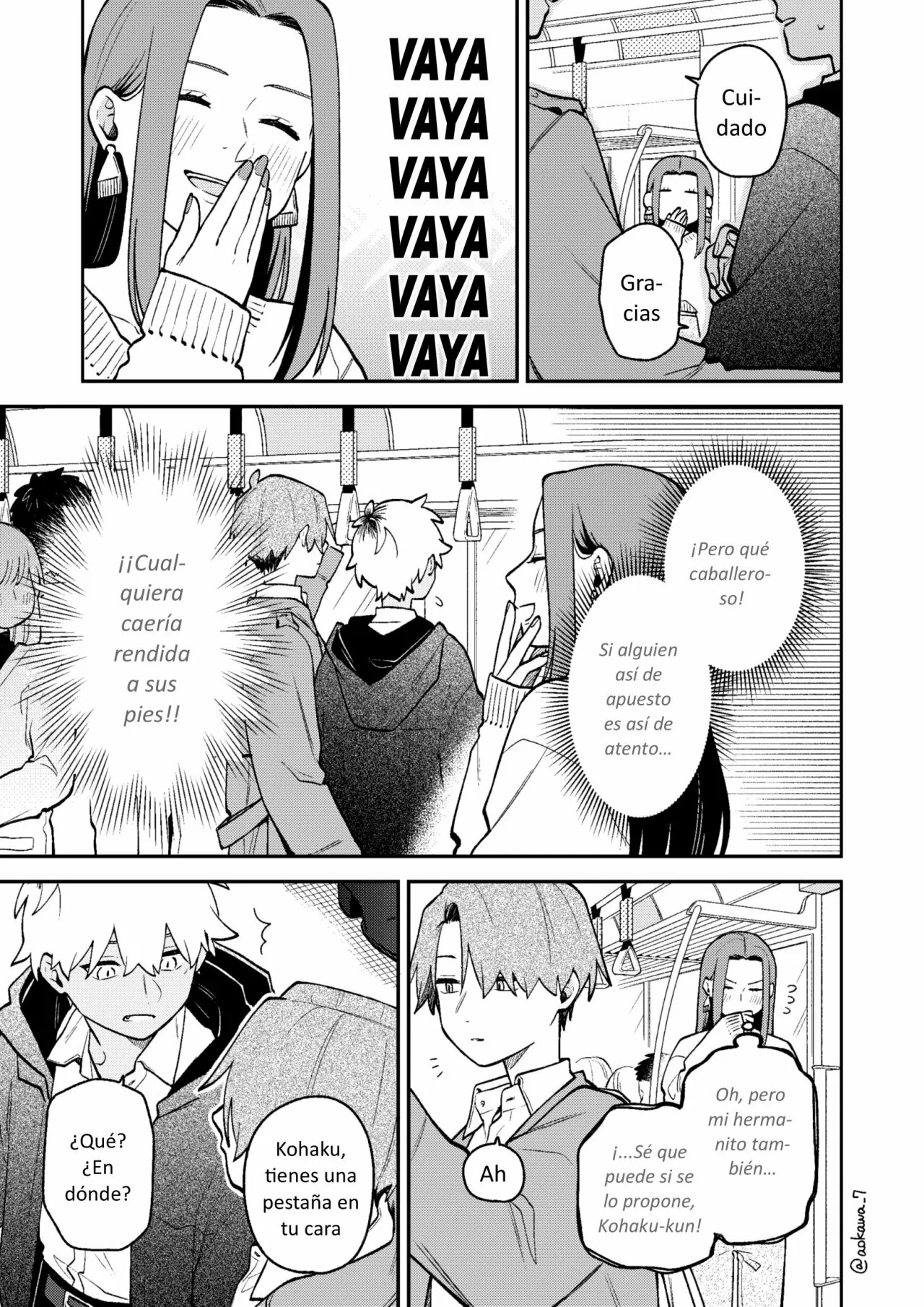 Gōkon ni ittara onna ga inakatta hanashi Capítulo 41 - Page 4