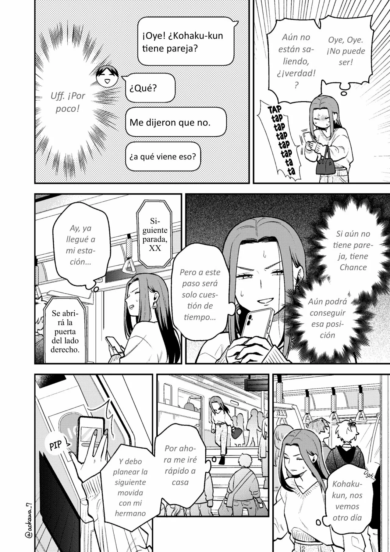 Gōkon ni ittara onna ga inakatta hanashi Capítulo 41 - Page 7