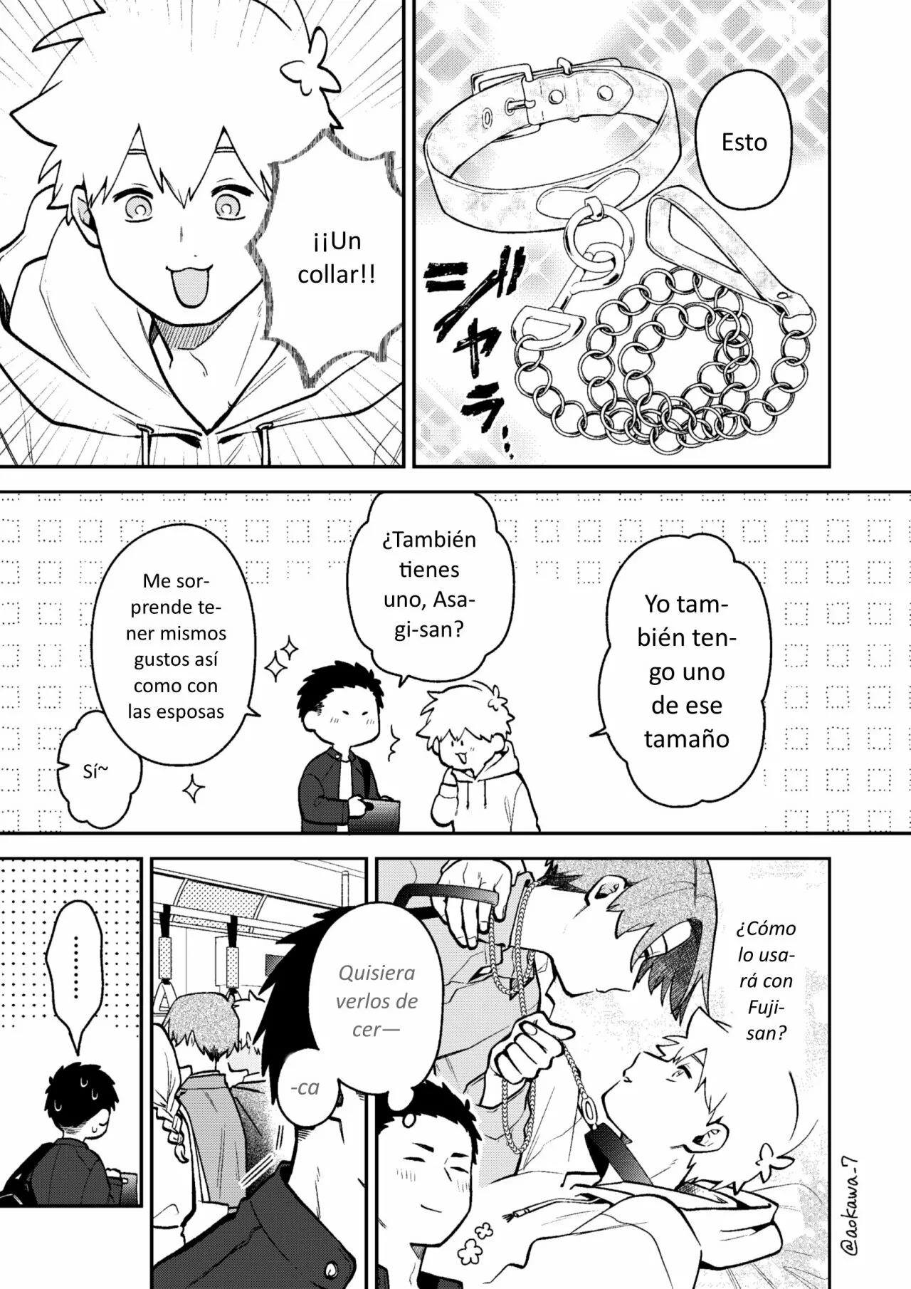 Gōkon ni ittara onna ga inakatta hanashi Capítulo 42 - Page 8