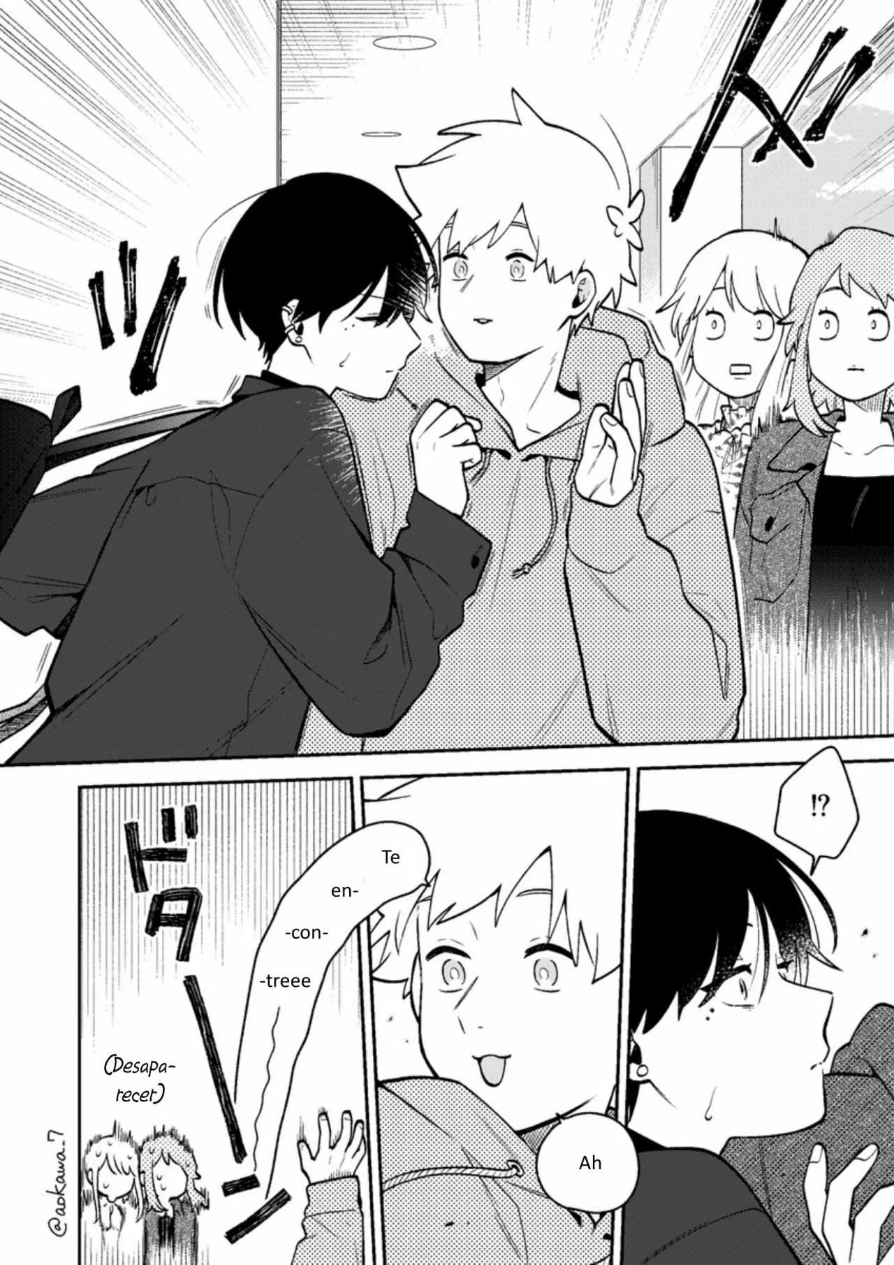 Gōkon ni ittara onna ga inakatta hanashi Capítulo 43 - Page 11