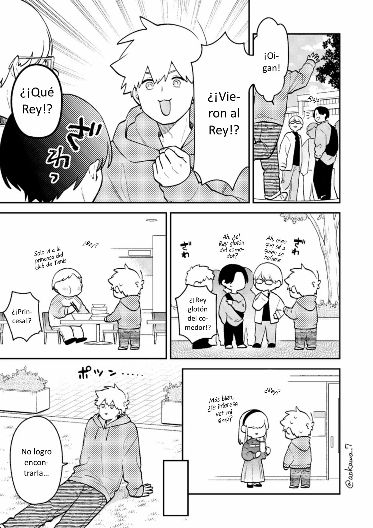 Gōkon ni ittara onna ga inakatta hanashi Capítulo 43 - Page 6