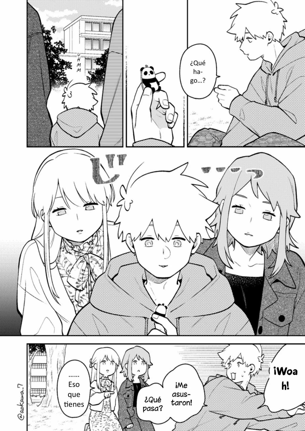 Gōkon ni ittara onna ga inakatta hanashi Capítulo 43 - Page 7