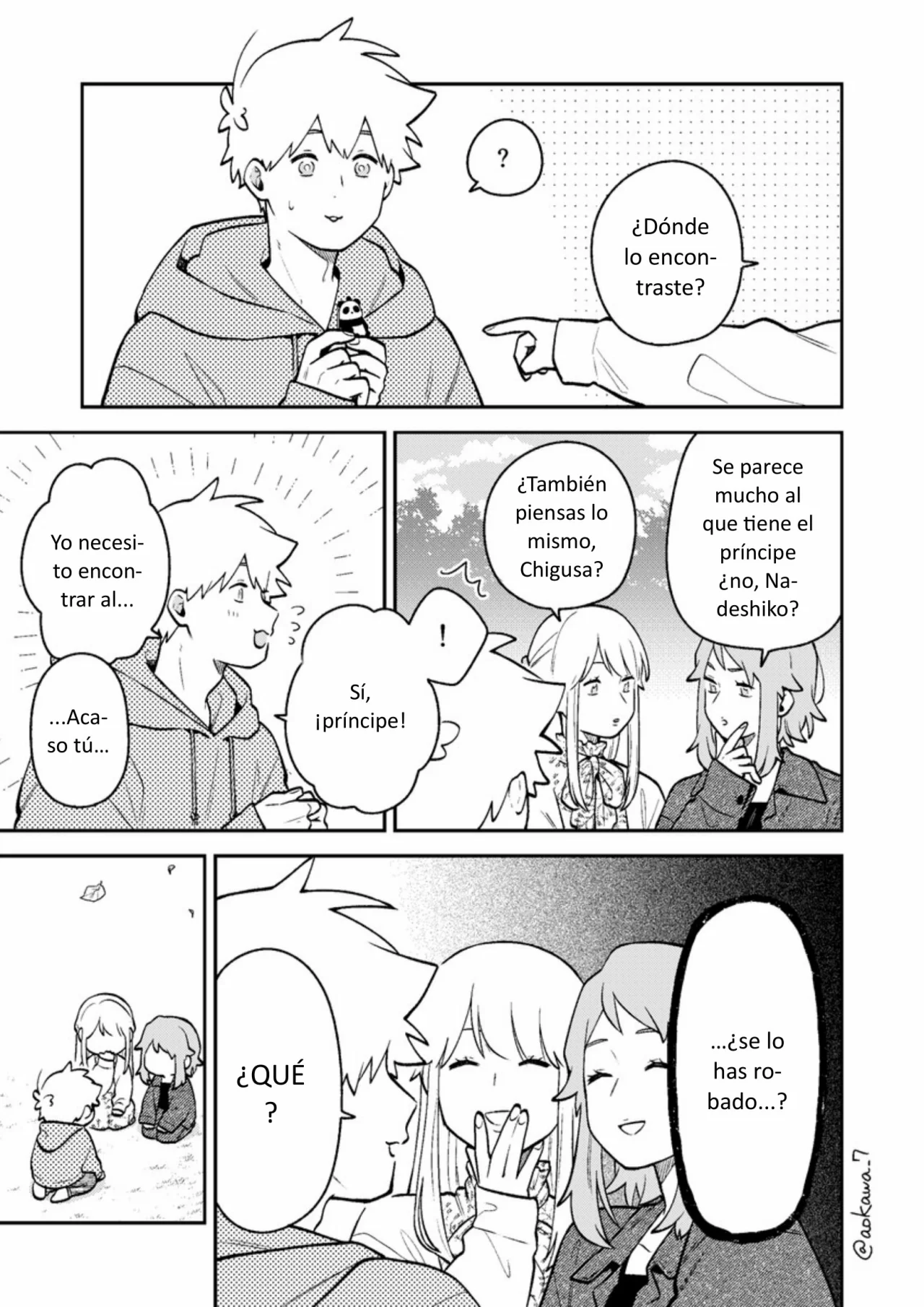 Gōkon ni ittara onna ga inakatta hanashi Capítulo 43 - Page 8