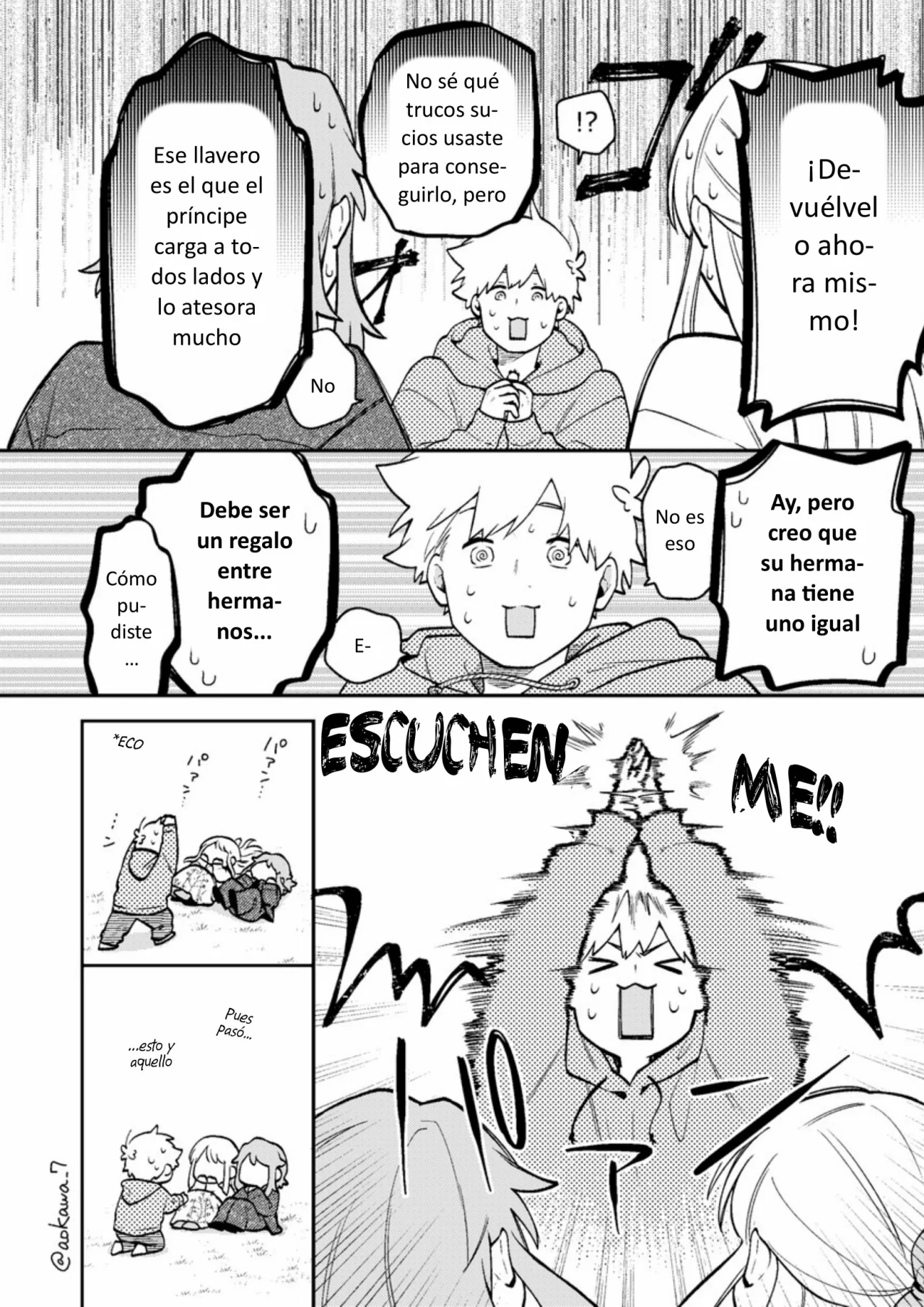 Gōkon ni ittara onna ga inakatta hanashi Capítulo 43 - Page 9