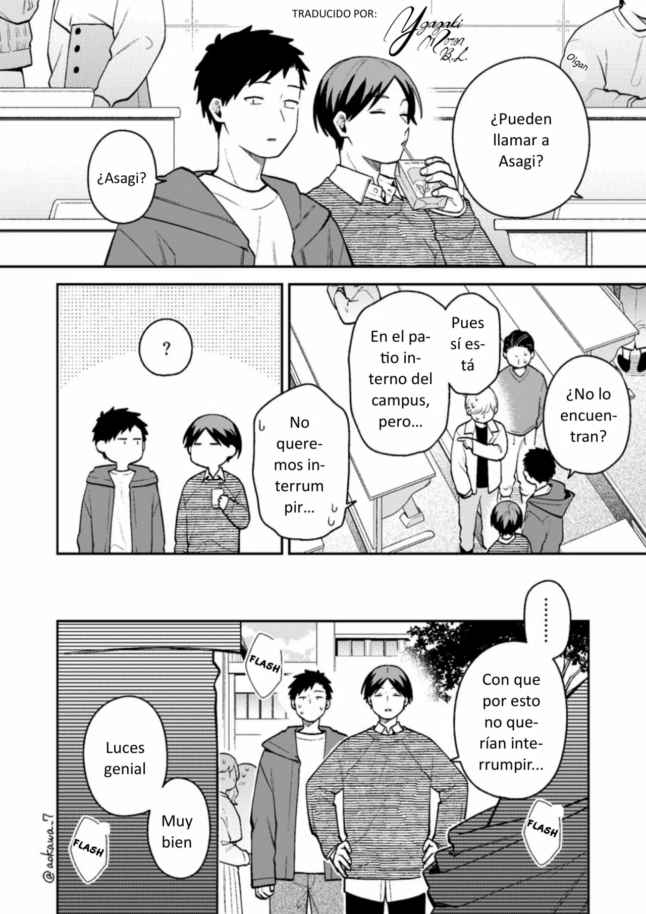 Gōkon ni ittara onna ga inakatta hanashi Capítulo 44 - Page 1