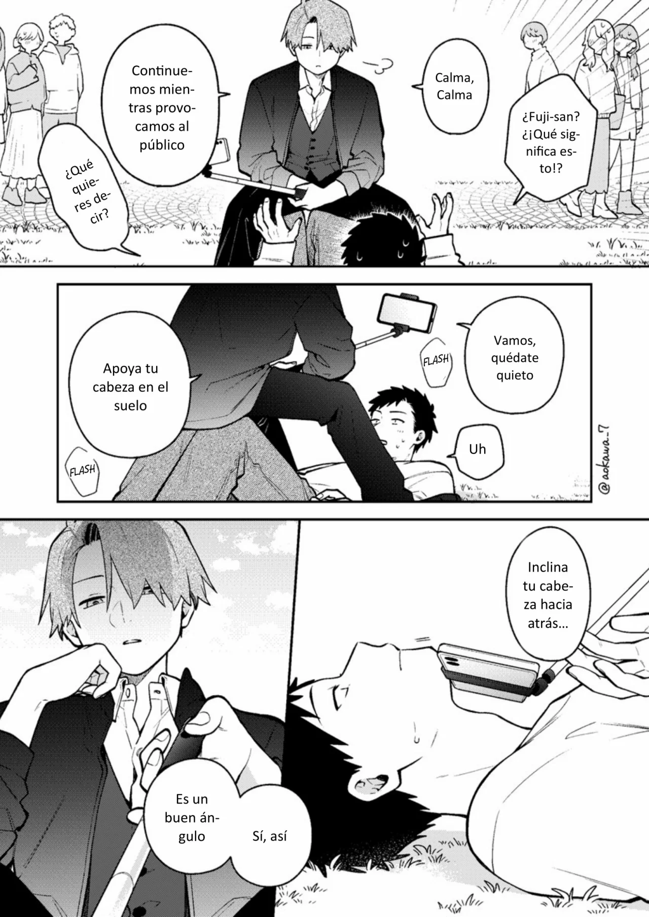 Gōkon ni ittara onna ga inakatta hanashi Capítulo 44 - Page 10