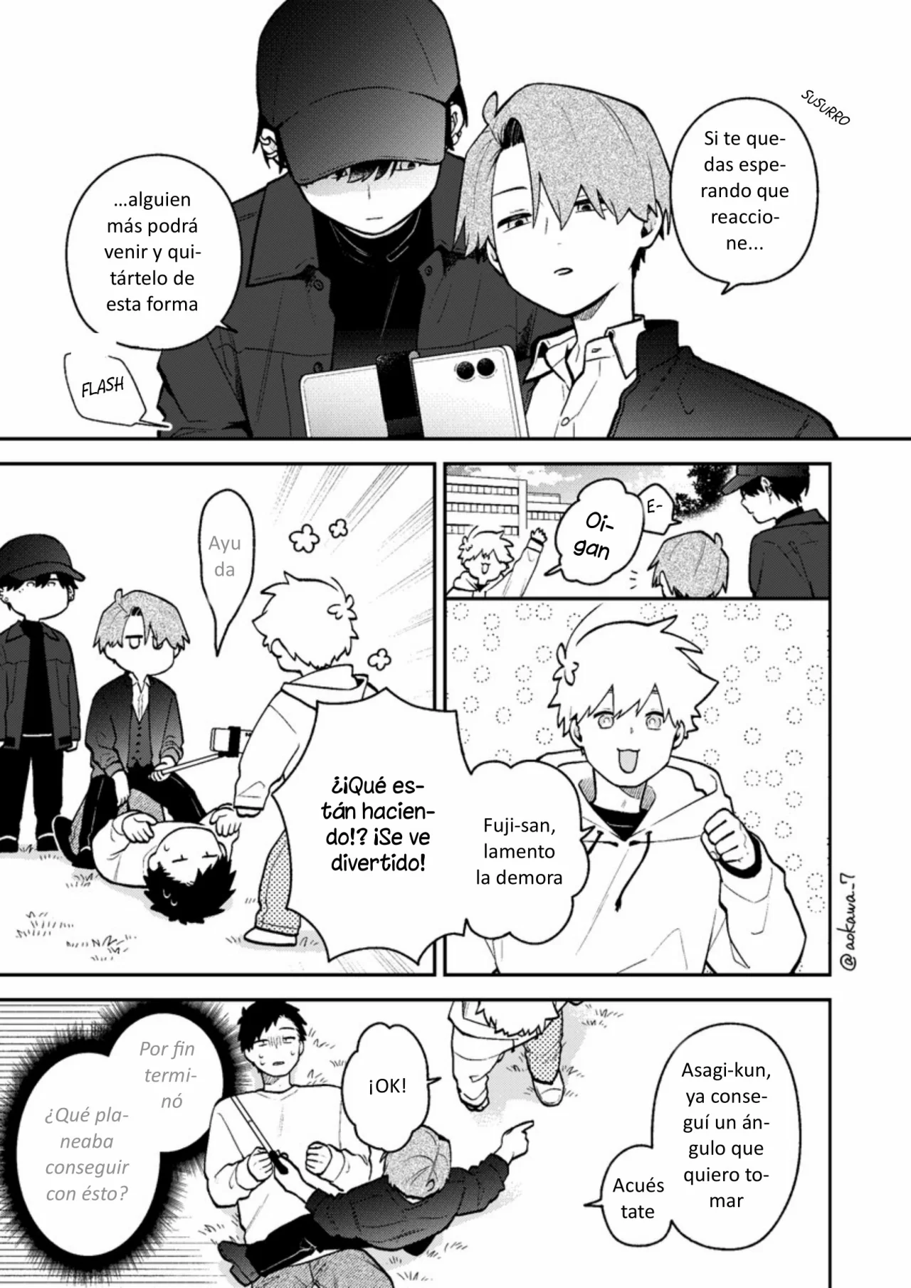 Gōkon ni ittara onna ga inakatta hanashi Capítulo 44 - Page 12