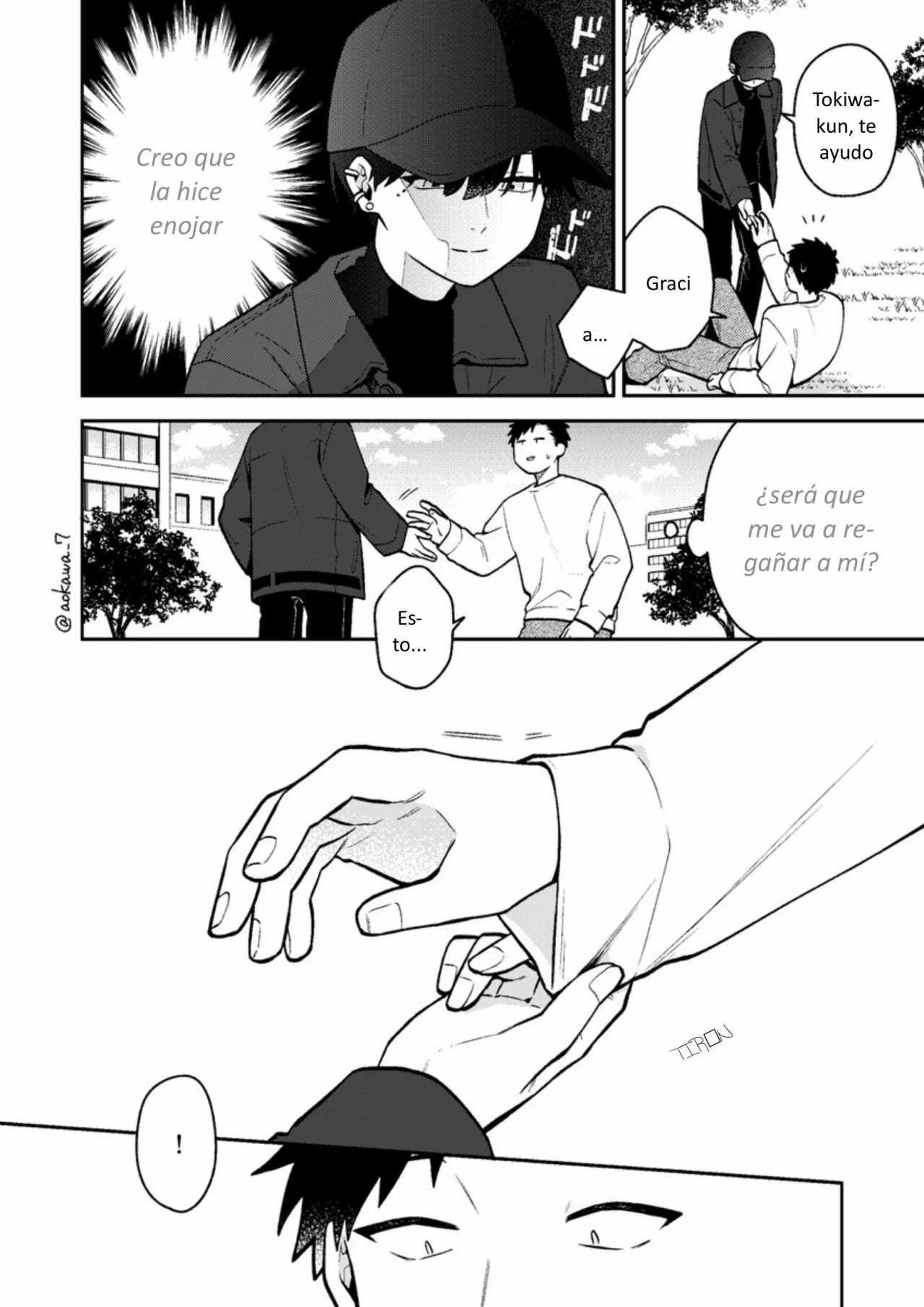 Gōkon ni ittara onna ga inakatta hanashi Capítulo 44 - Page 13