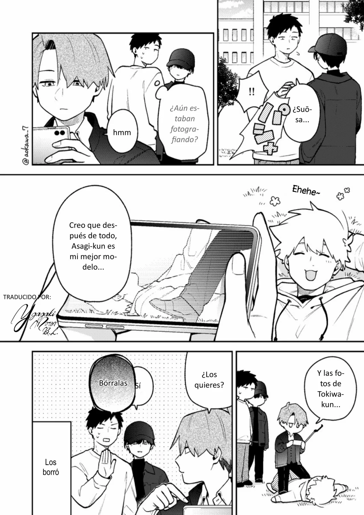 Gōkon ni ittara onna ga inakatta hanashi Capítulo 44 - Page 15