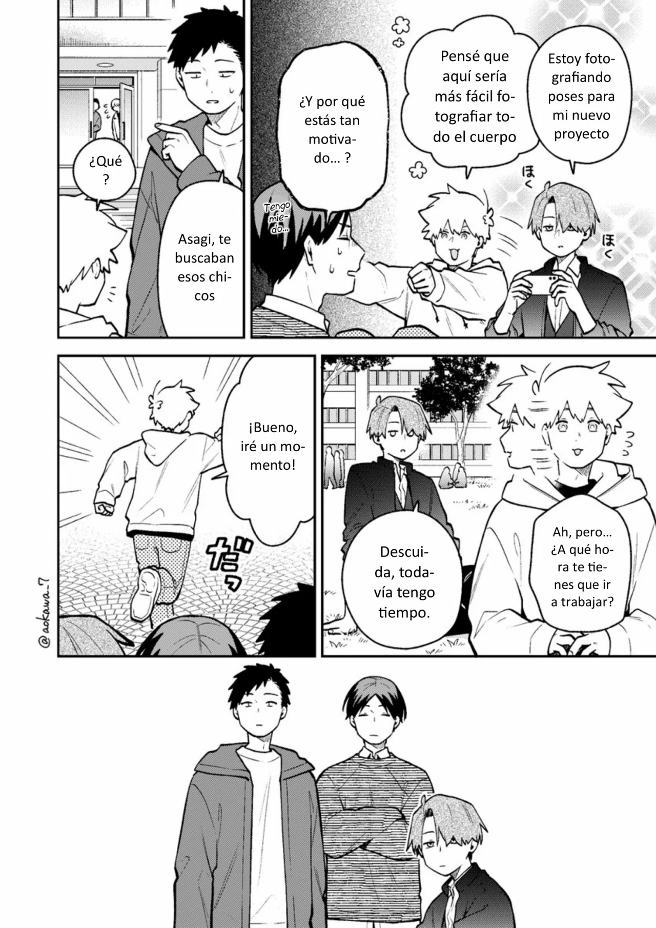 Gōkon ni ittara onna ga inakatta hanashi Capítulo 44 - Page 3