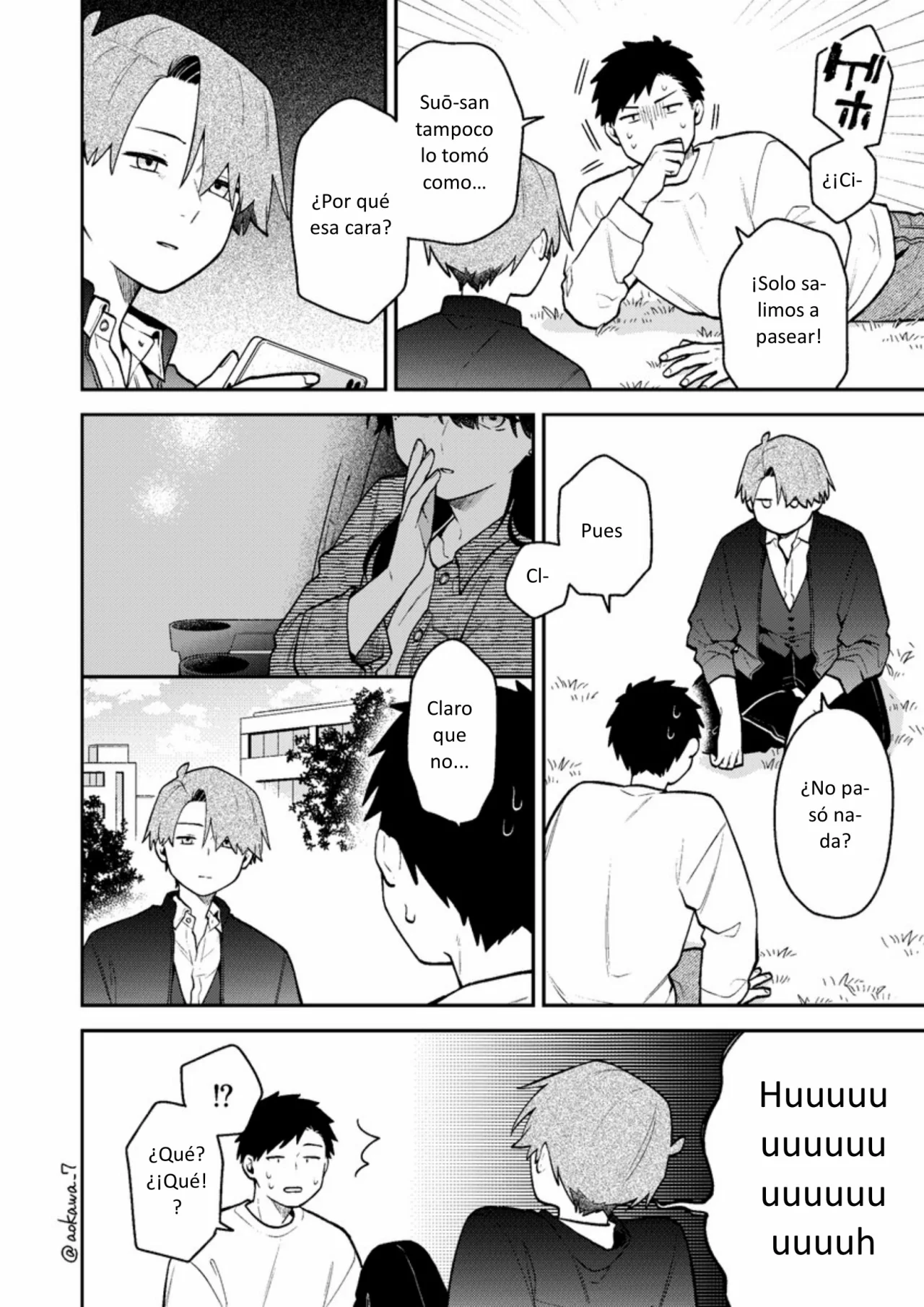 Gōkon ni ittara onna ga inakatta hanashi Capítulo 44 - Page 7