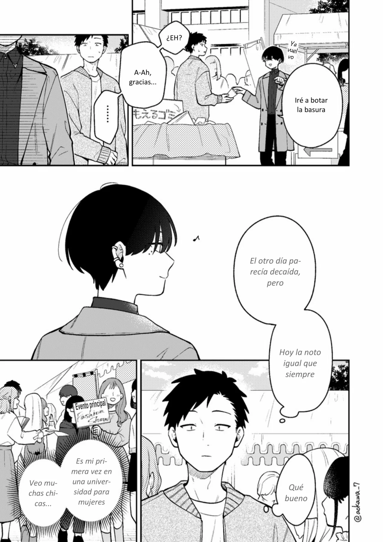 Gōkon ni ittara onna ga inakatta hanashi Capítulo 45 - Page 12