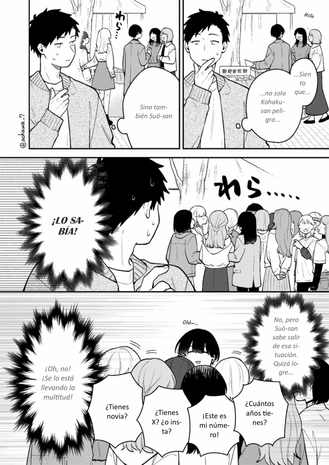 Gōkon ni ittara onna ga inakatta hanashi Capítulo 45 - Page 13