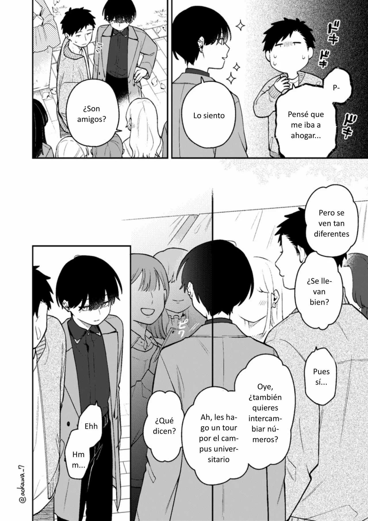 Gōkon ni ittara onna ga inakatta hanashi Capítulo 45 - Page 15