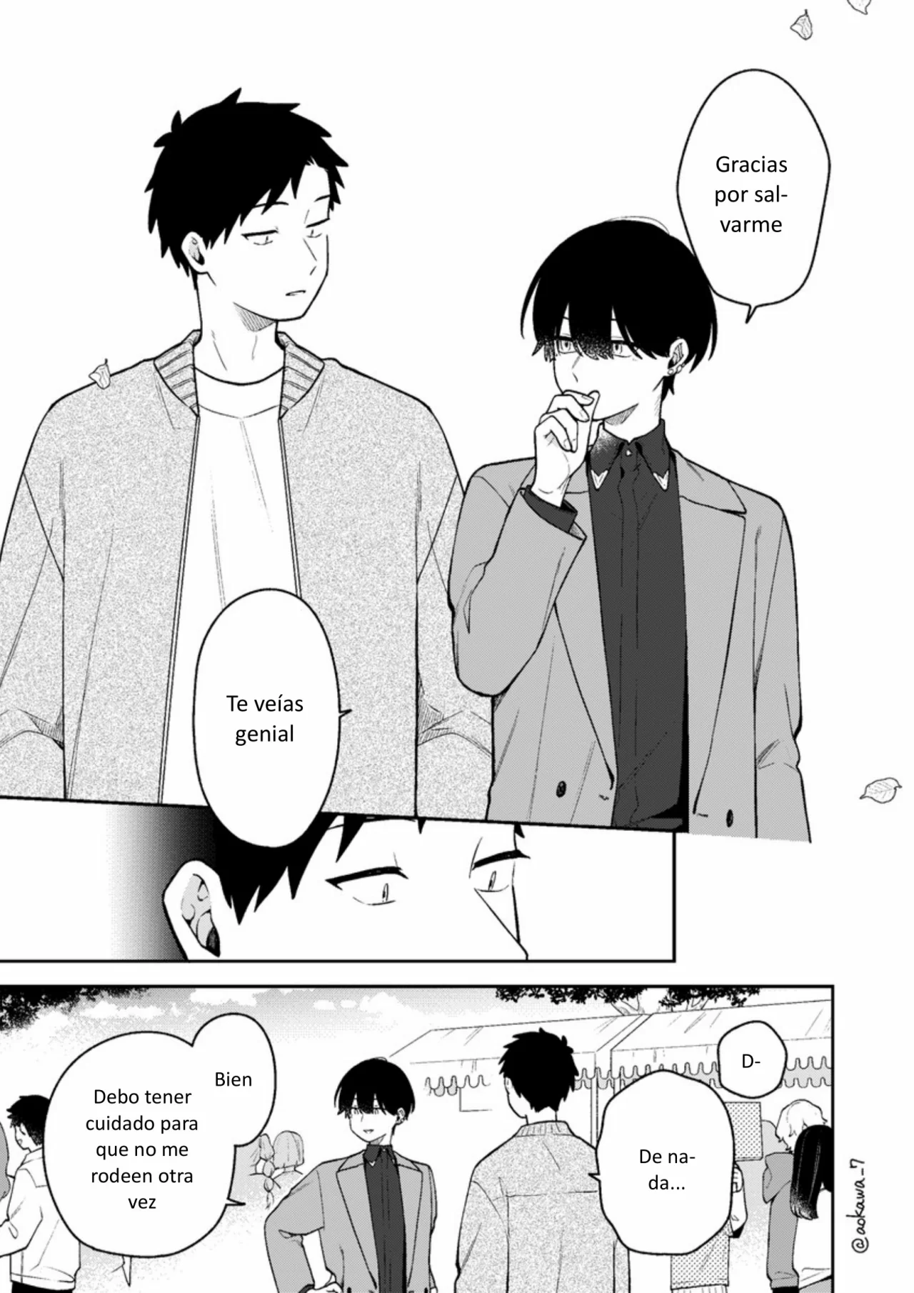 Gōkon ni ittara onna ga inakatta hanashi Capítulo 45 - Page 18