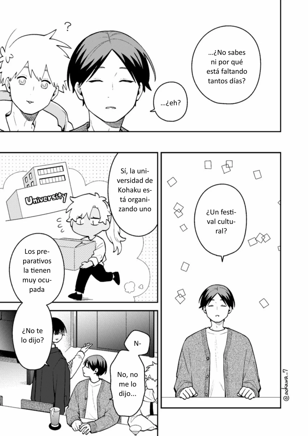 Gōkon ni ittara onna ga inakatta hanashi Capítulo 45 - Page 2