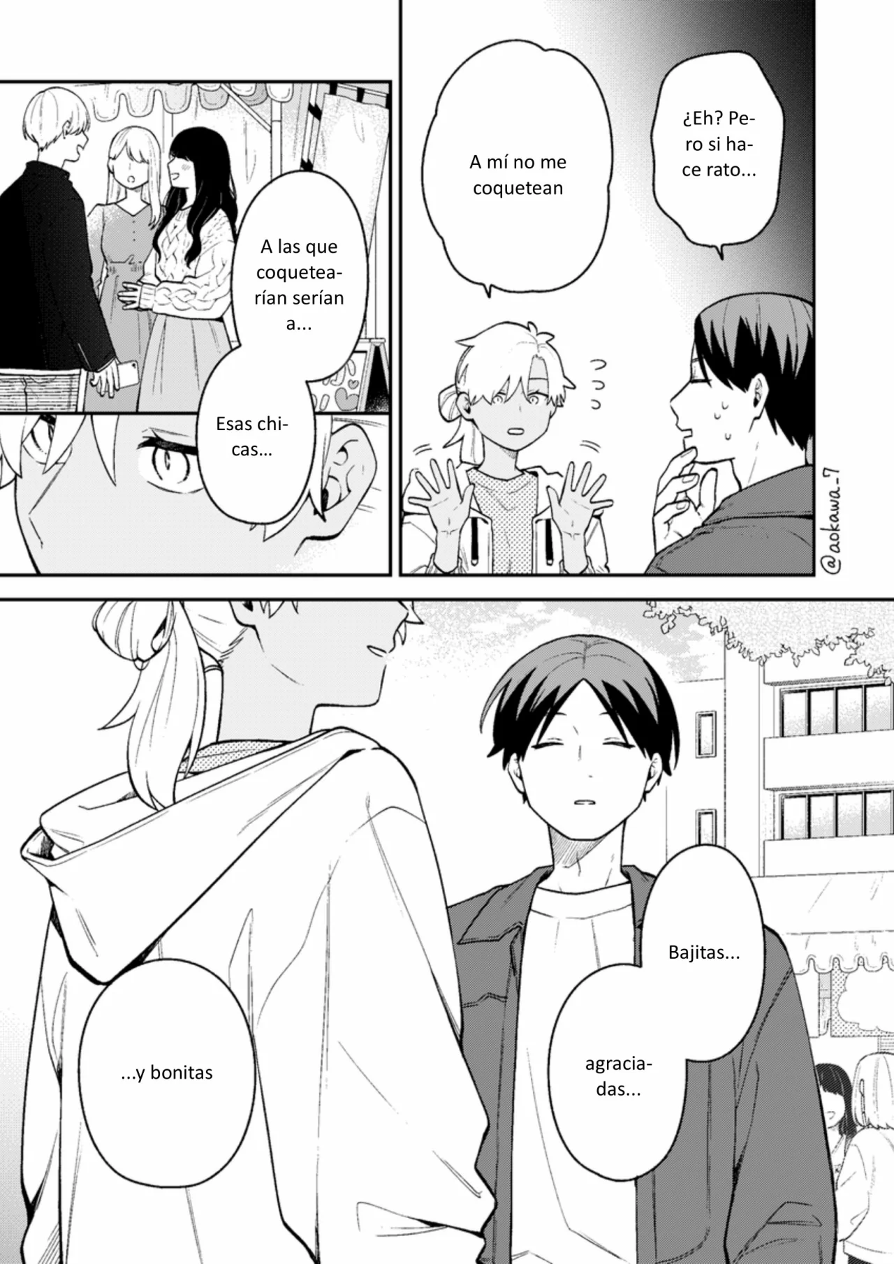 Gōkon ni ittara onna ga inakatta hanashi Capítulo 46 - Page 10